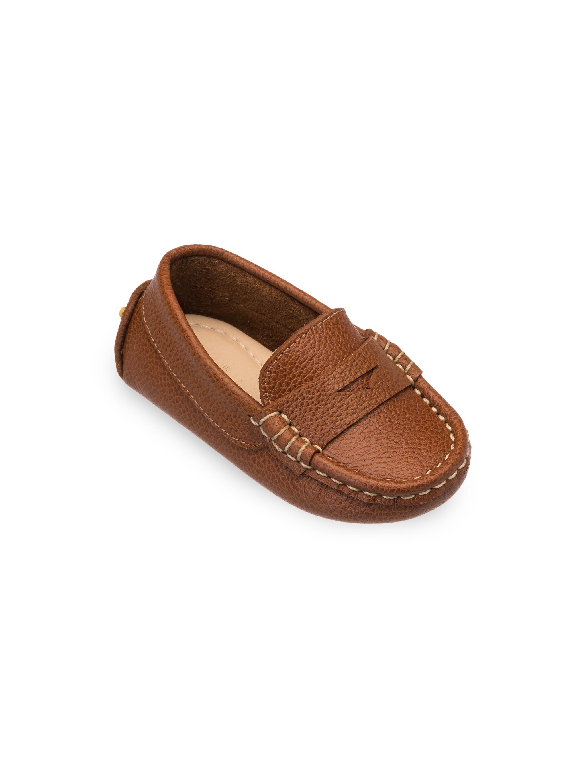 Elephantito Little Boy's & Boy's Lakke Driving Loafers - Tan 6 (Child)