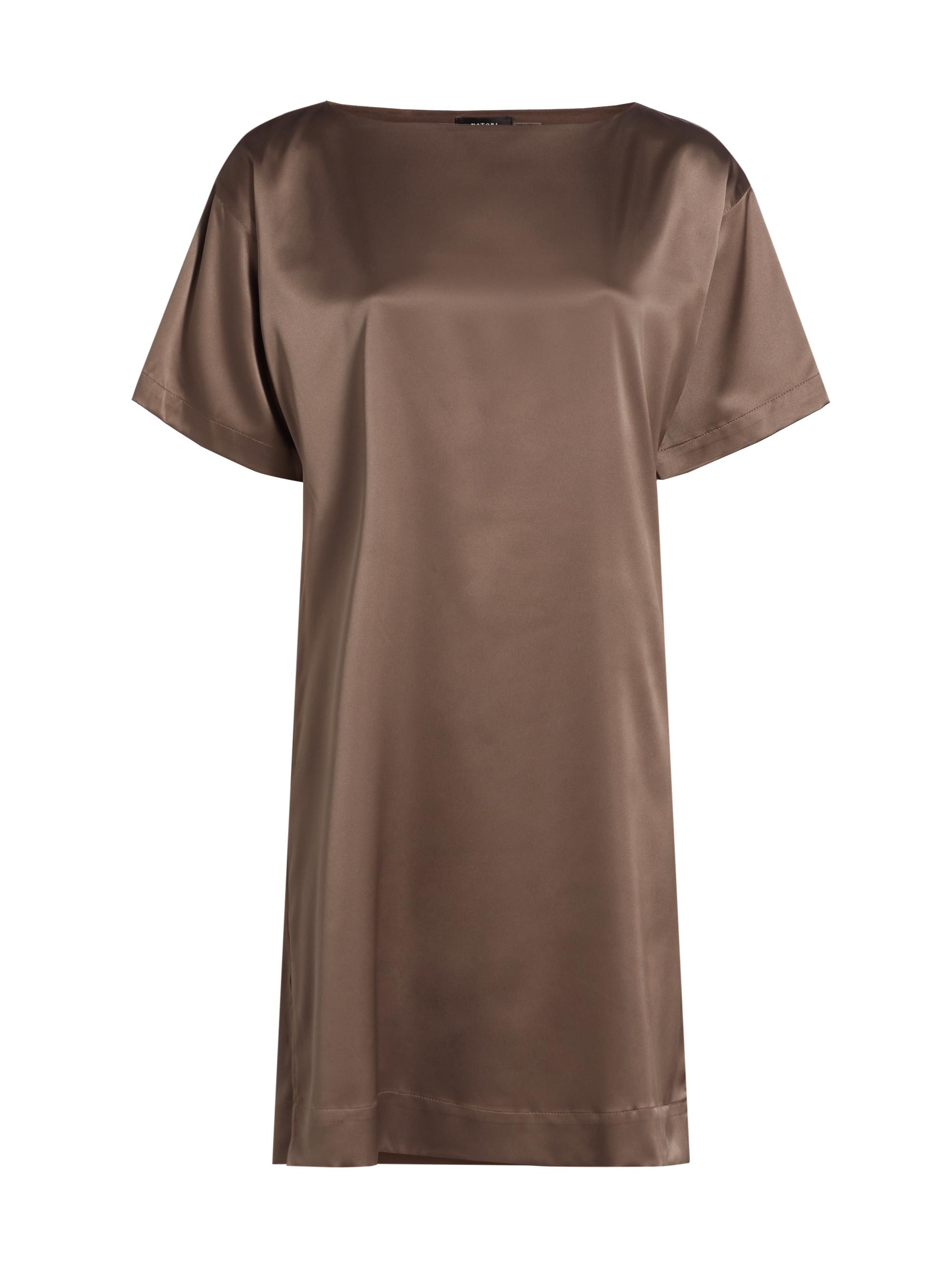Natori Women's Glamour Satin Nightdress - Taupe