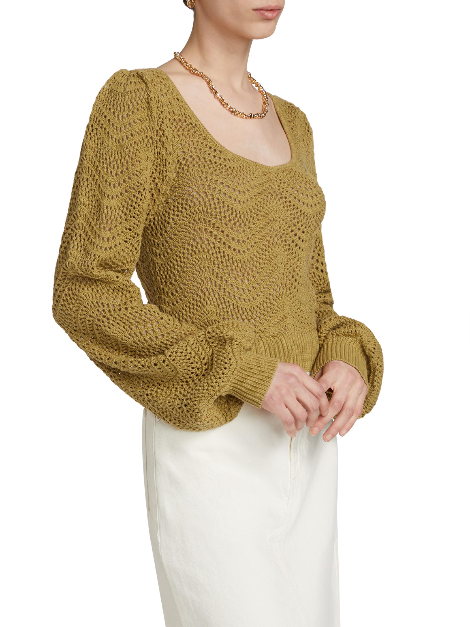 andmary Mary logo knit tops ivory 1 andmary Mary logo knit tops