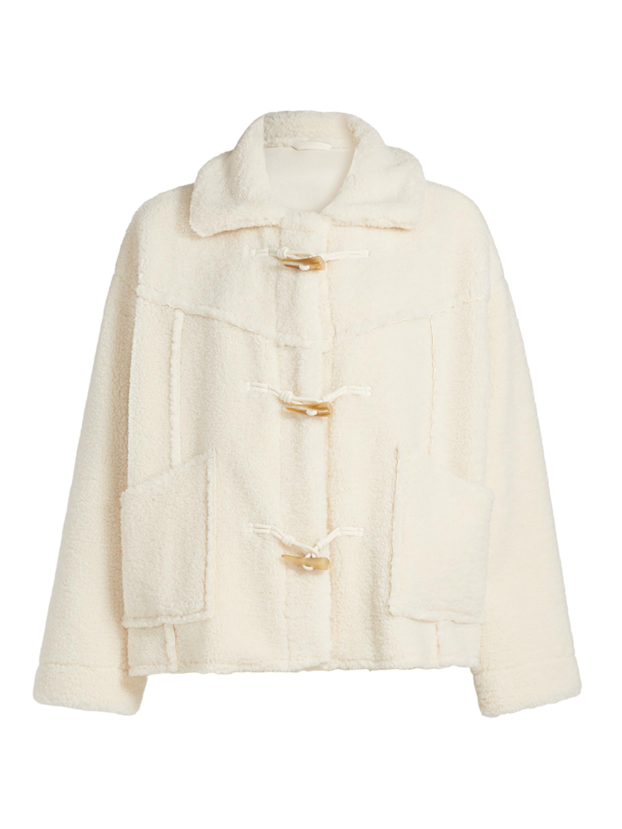 Kivari Lianna Toggle Sherpa Jacket | Saks Fifth Avenue