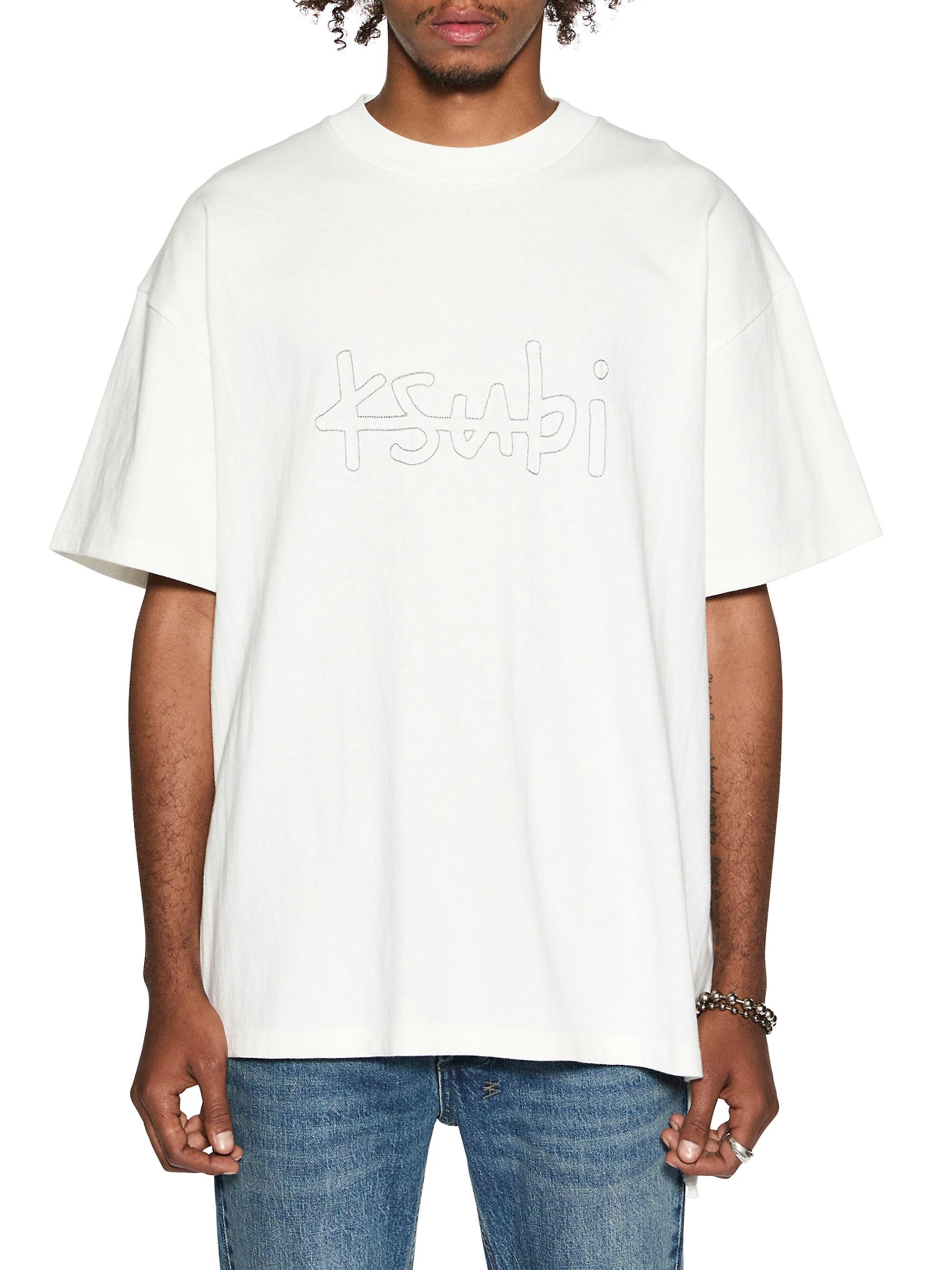 Ksubi Men's Mad Mad World Stitched Up Ekcess Vintage T-Shirt - White