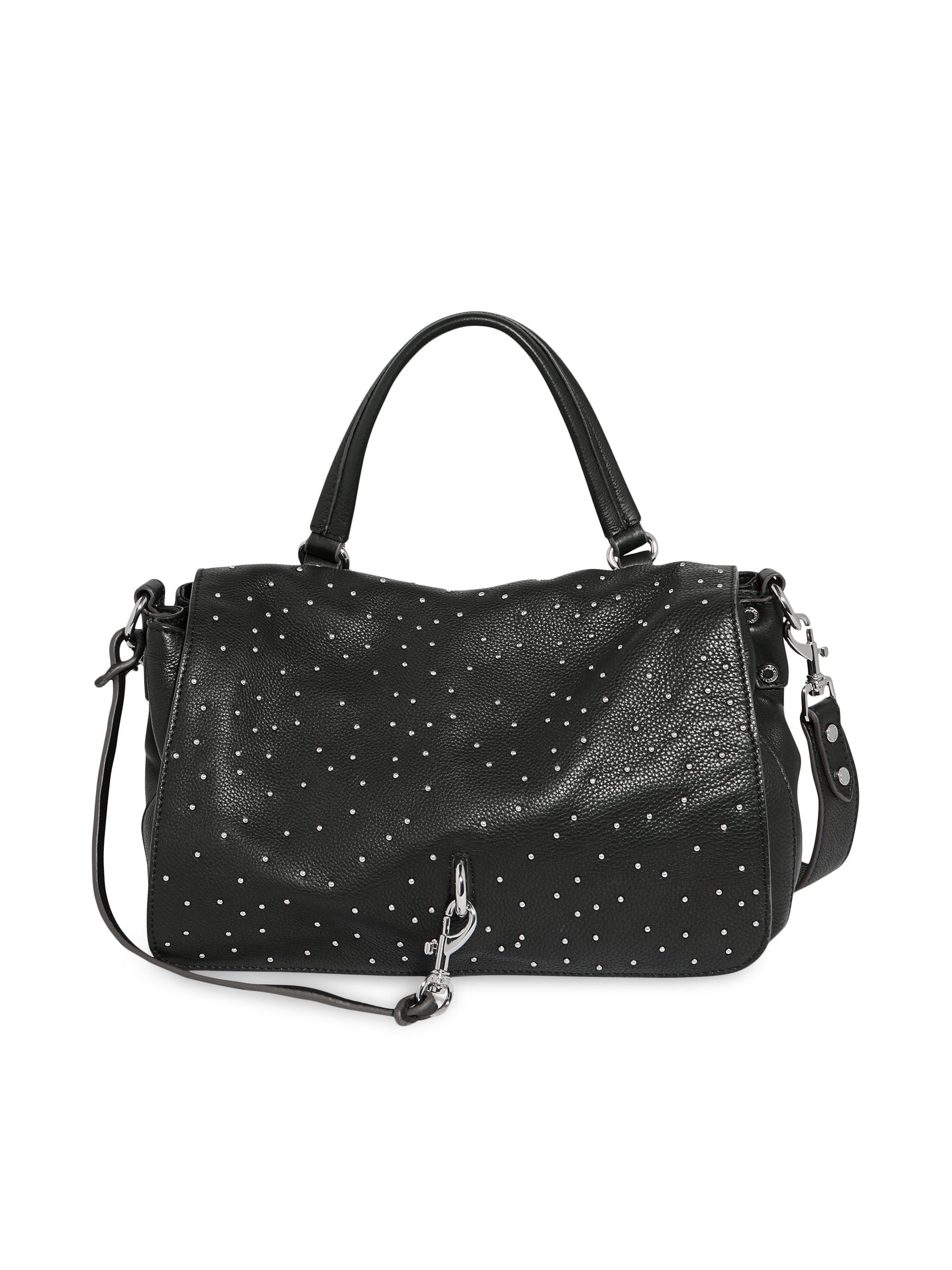 Aimee Kestenberg Women's Inner Peace  Leather Convertible Shoulder Bag - Black