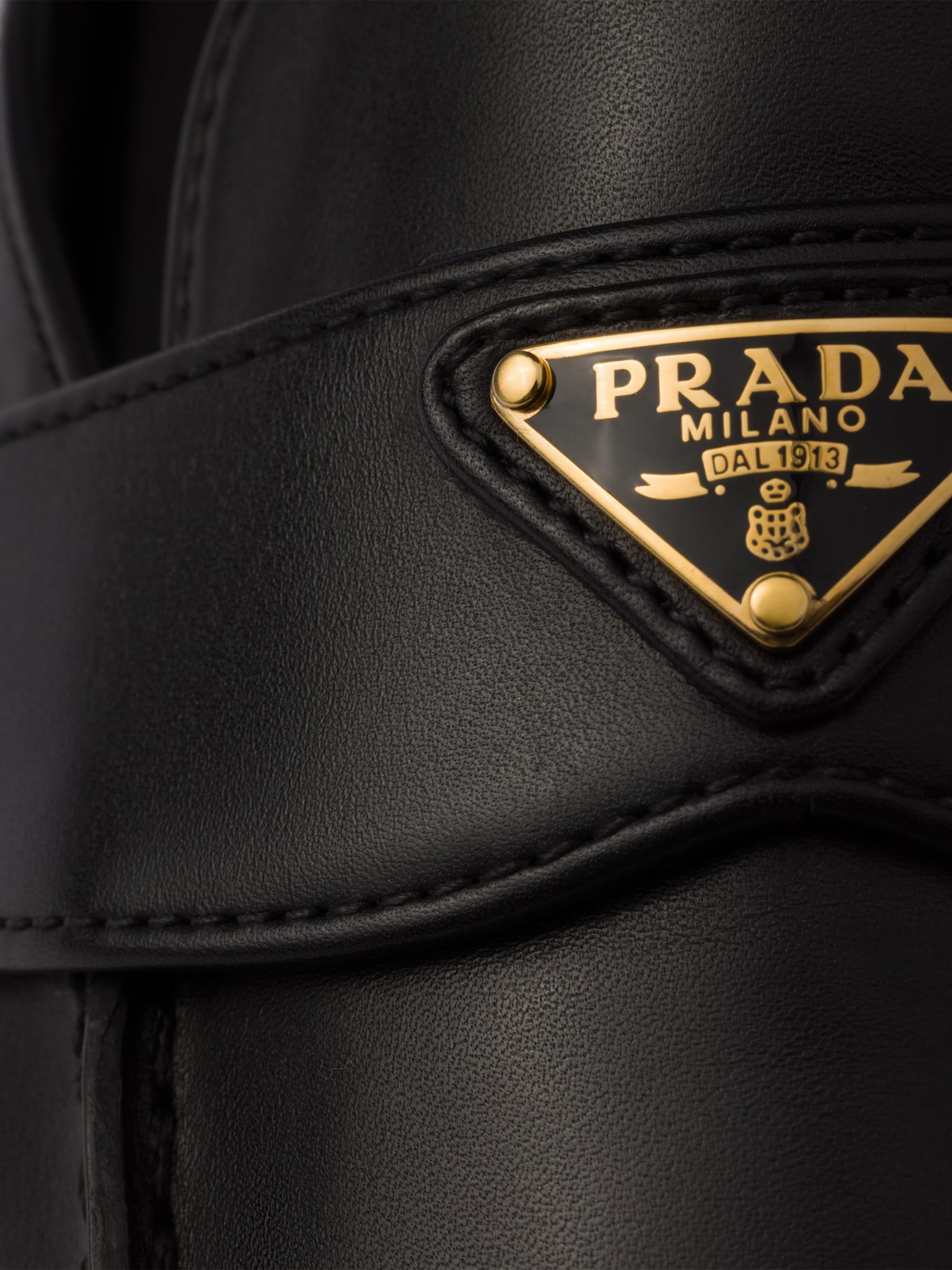 Prada Leather Mules | Saks Fifth Avenue