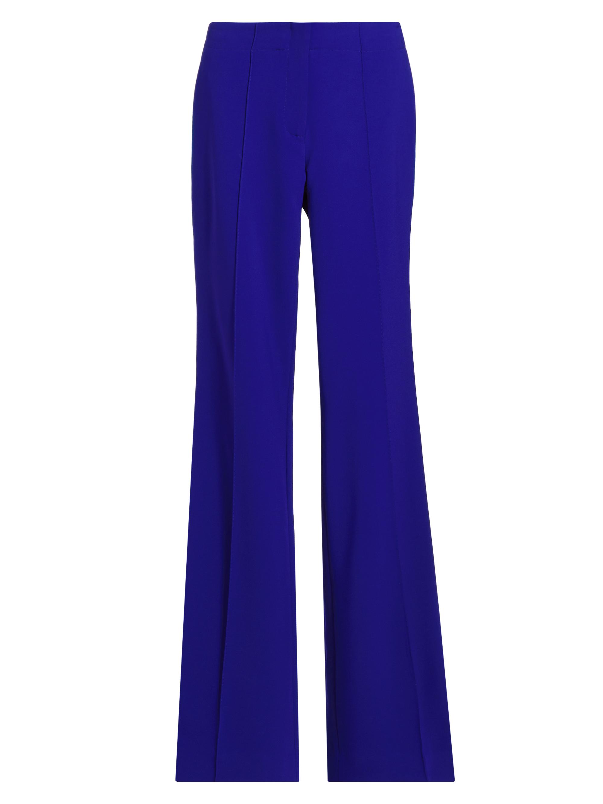 Prabal Gurung Women's High-Rise Wide-Leg Pants - Cobalt