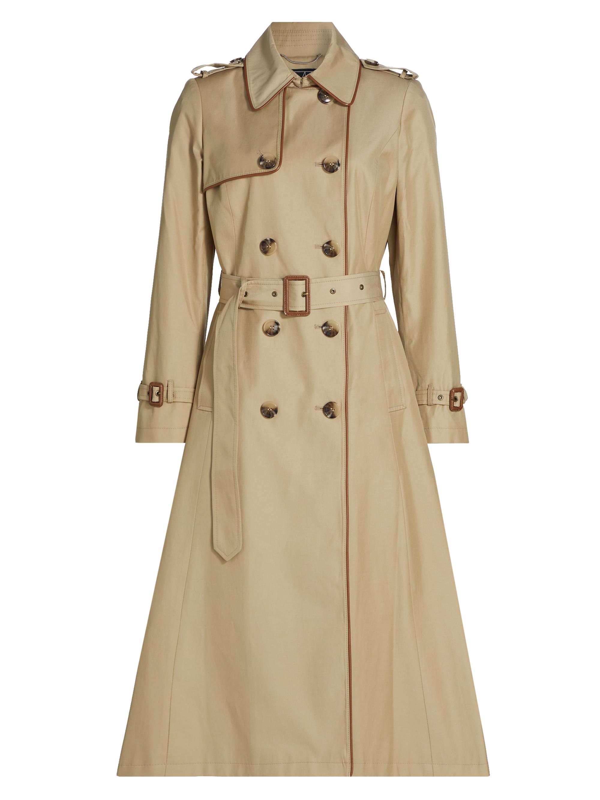 Mercer Collective Women's Alexa Belted Trench Coat - Birch Tan