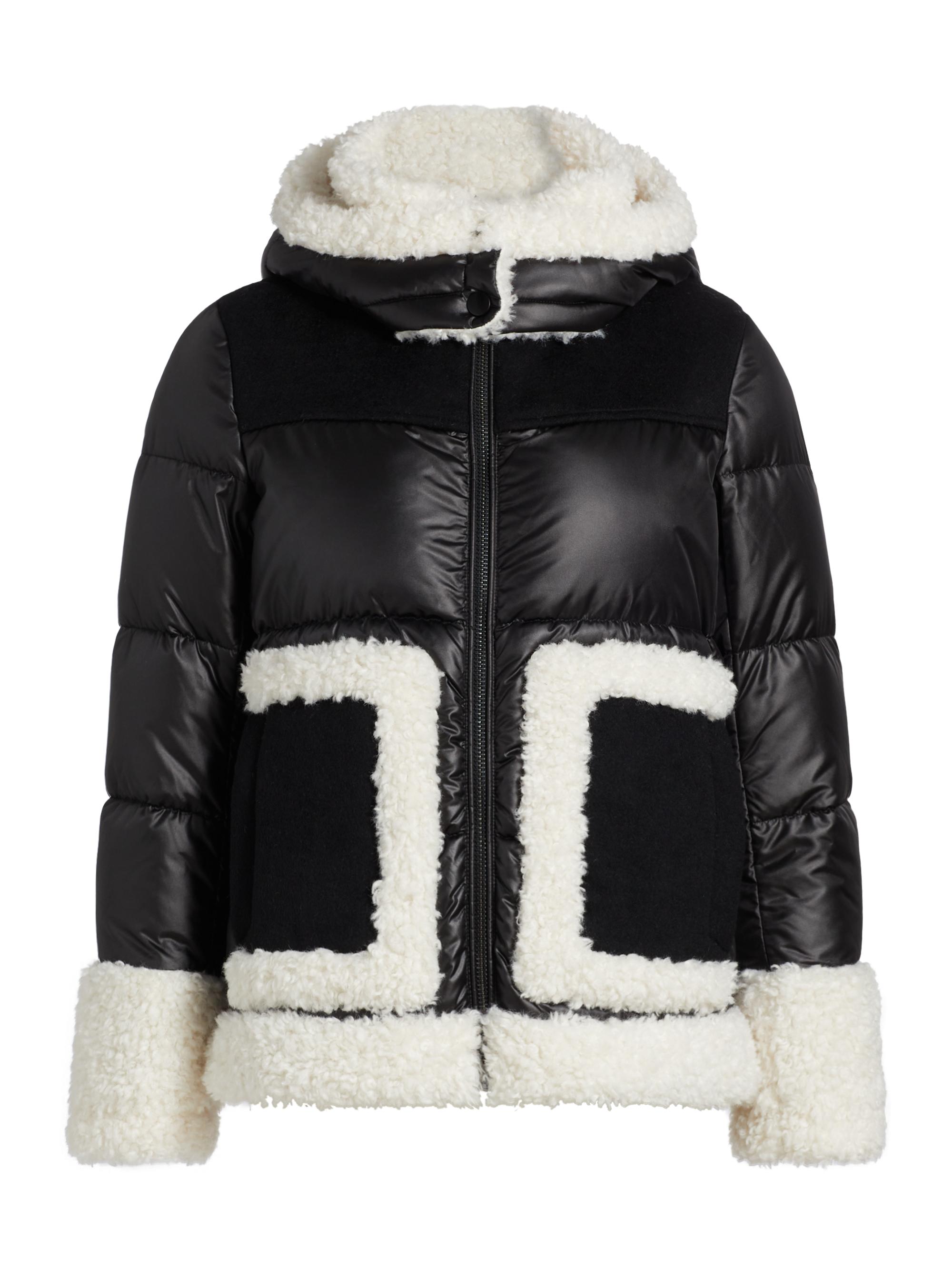 Mercer Collective Dana Mixed-Media Hooded Down Coat | Saks Fifth