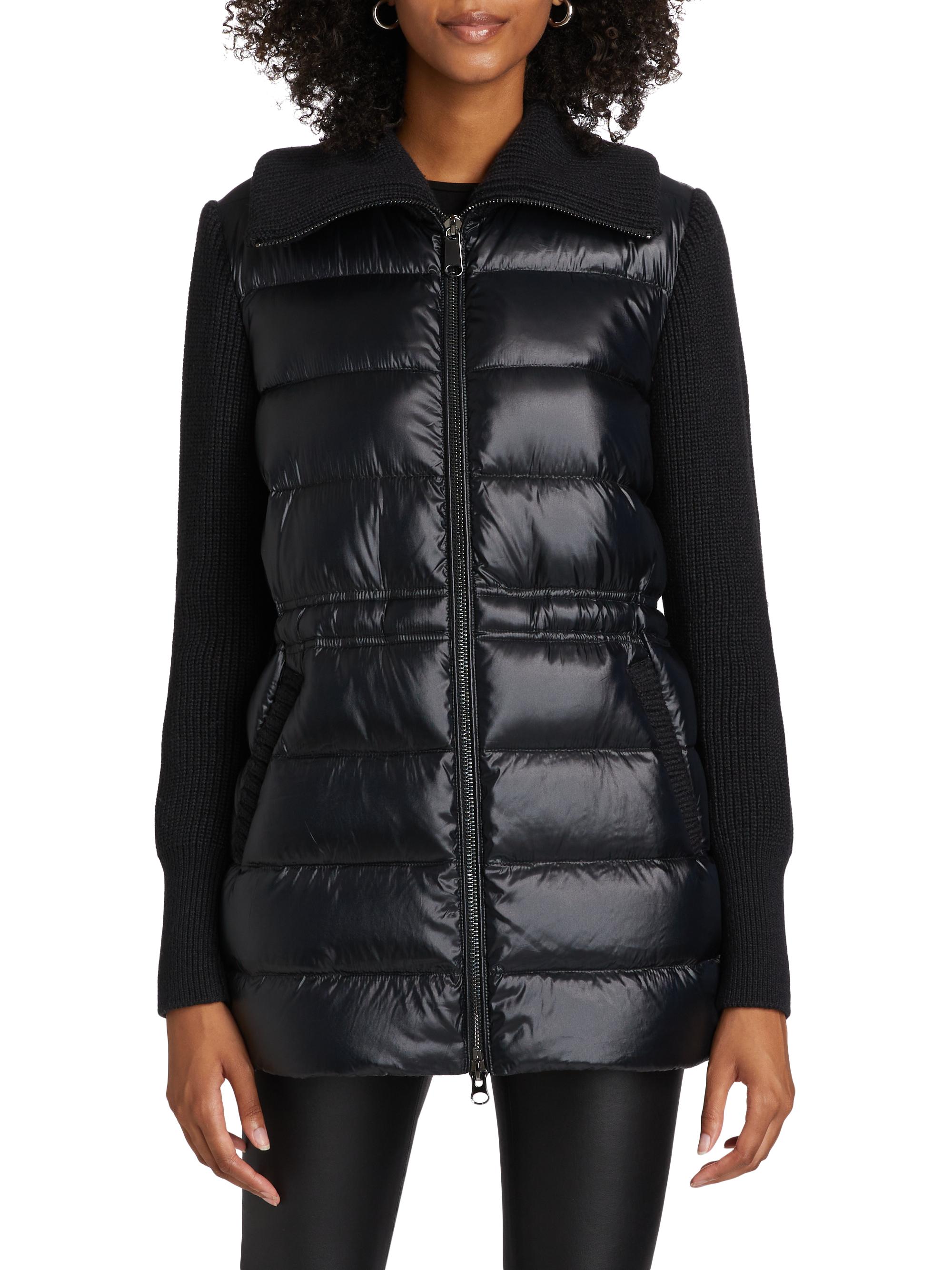 Mercer Collective Mac Mixed-Media Down Coat | Saks Fifth Avenue