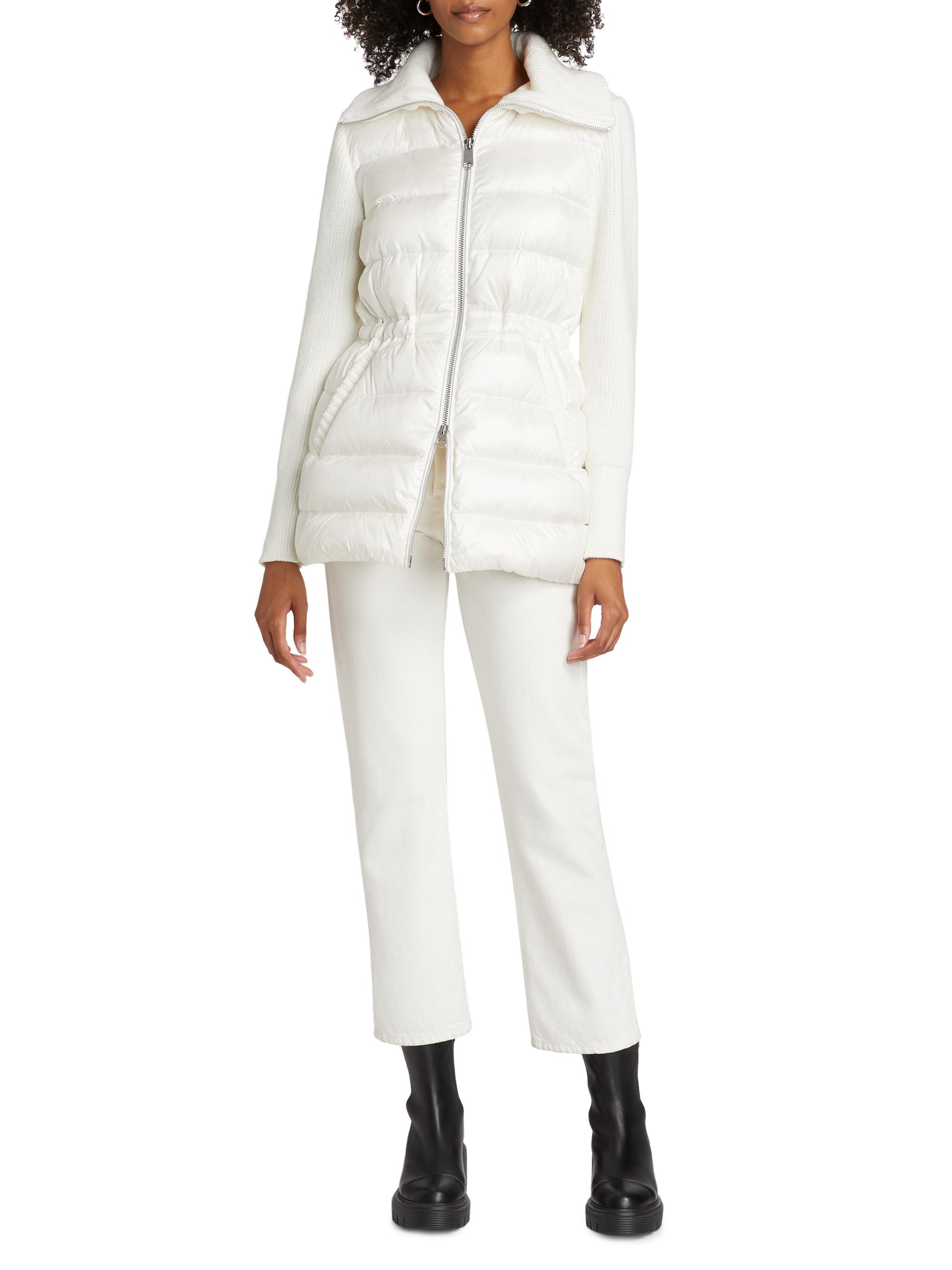 Mercer Collective Mac Mixed-Media Down Coat | Saks Fifth Avenue
