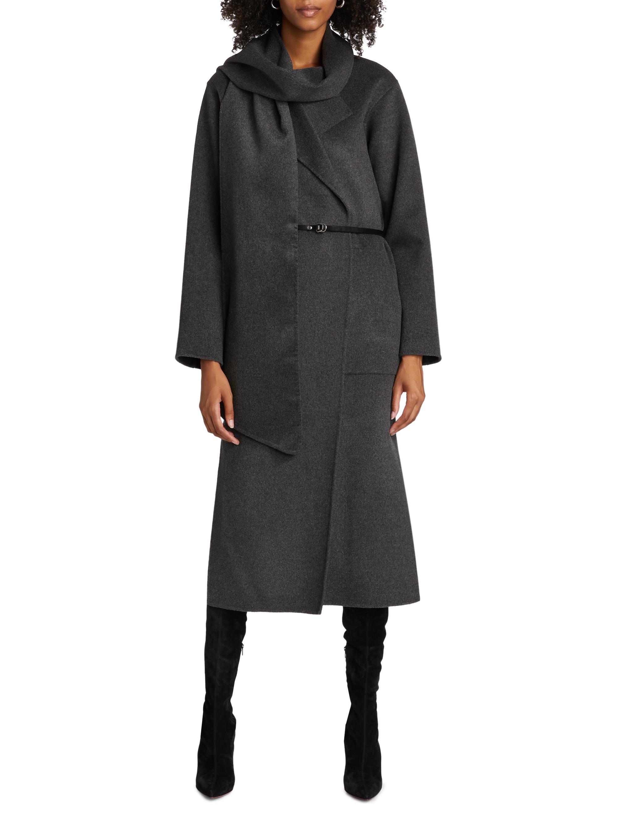 Mercer Collective Victoria Shawl Collar Maxi Wool Coat | Saks