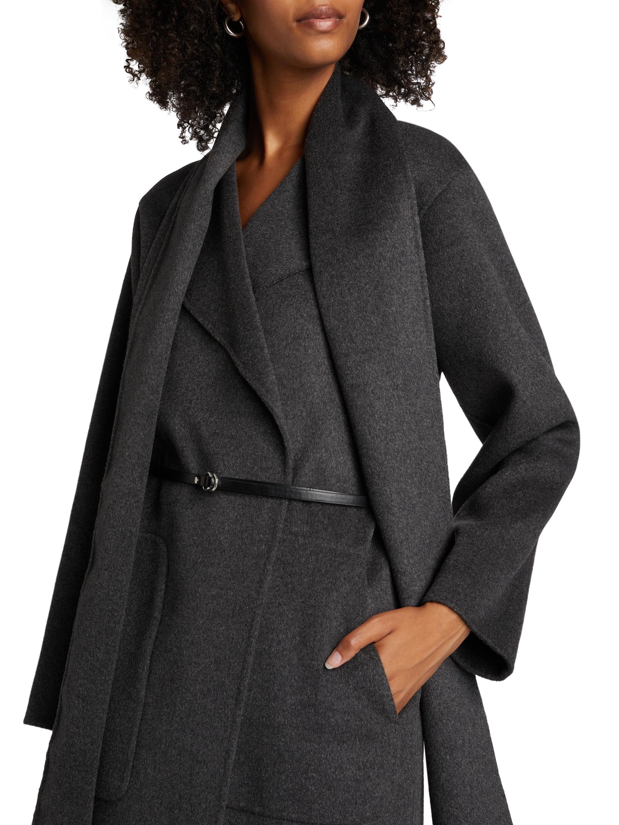 Mercer Collective Victoria Shawl Collar Maxi Wool Coat | Saks