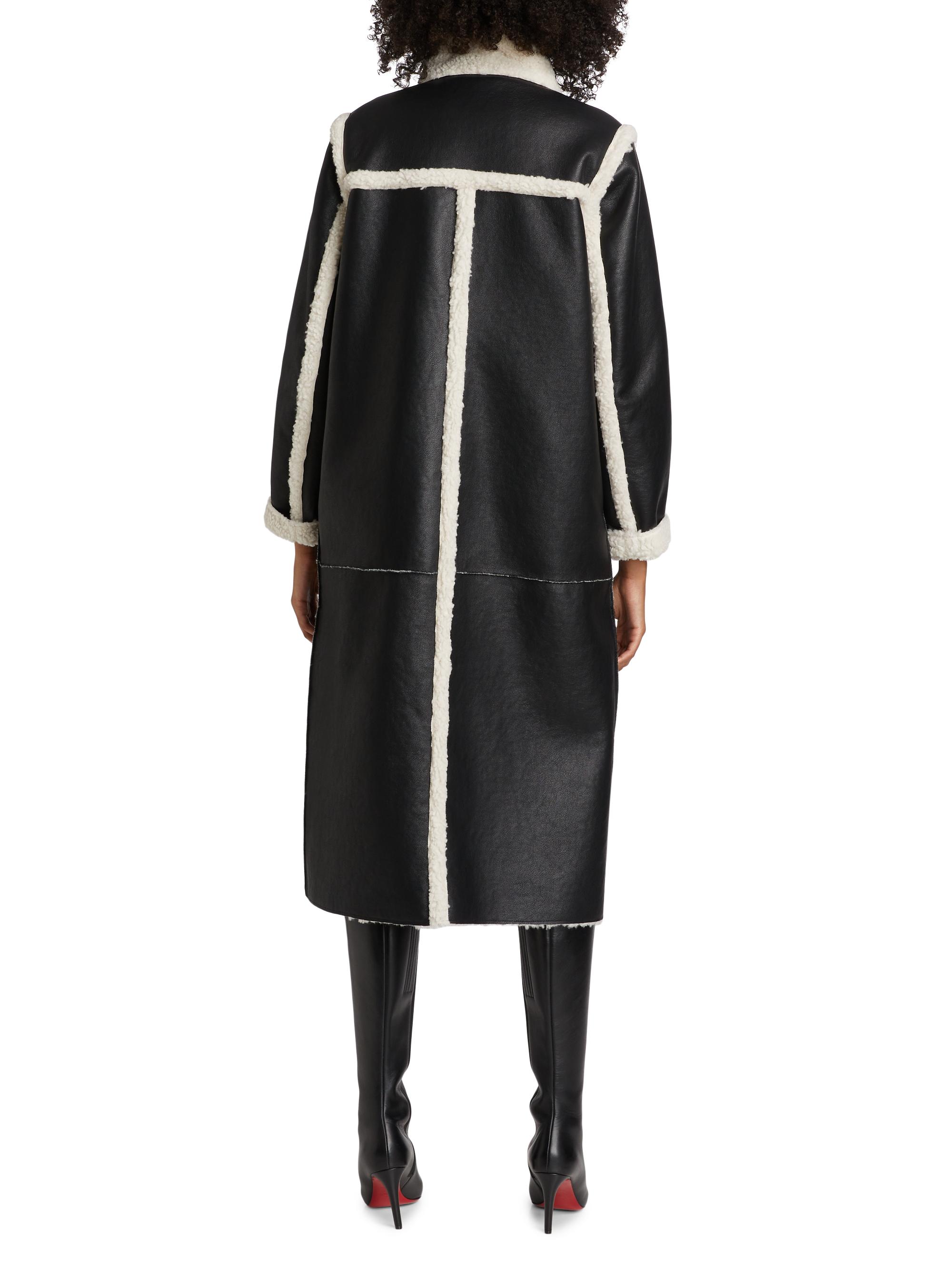 Mercer Collective Shar Reversible Sherpa Coat | Saks Fifth Avenue