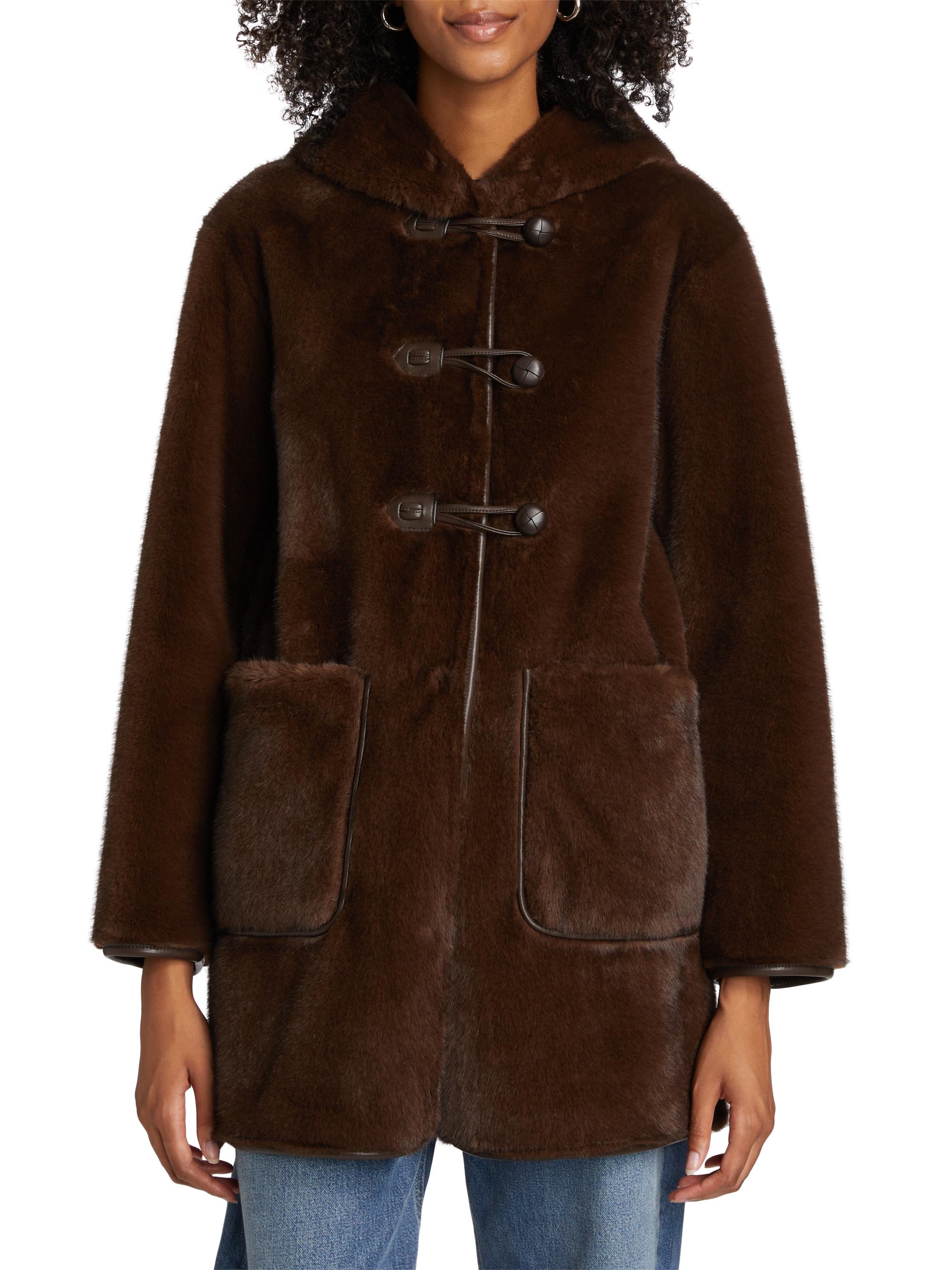 Mercer Collective Stephanie Faux Shearling Coat | Saks Fifth Avenue