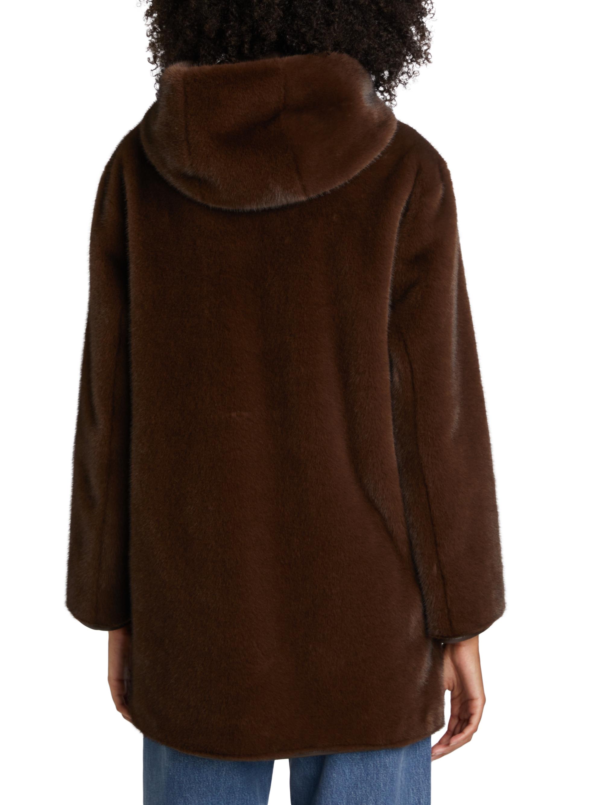 Mercer Collective Stephanie Faux Shearling Coat | Saks Fifth Avenue