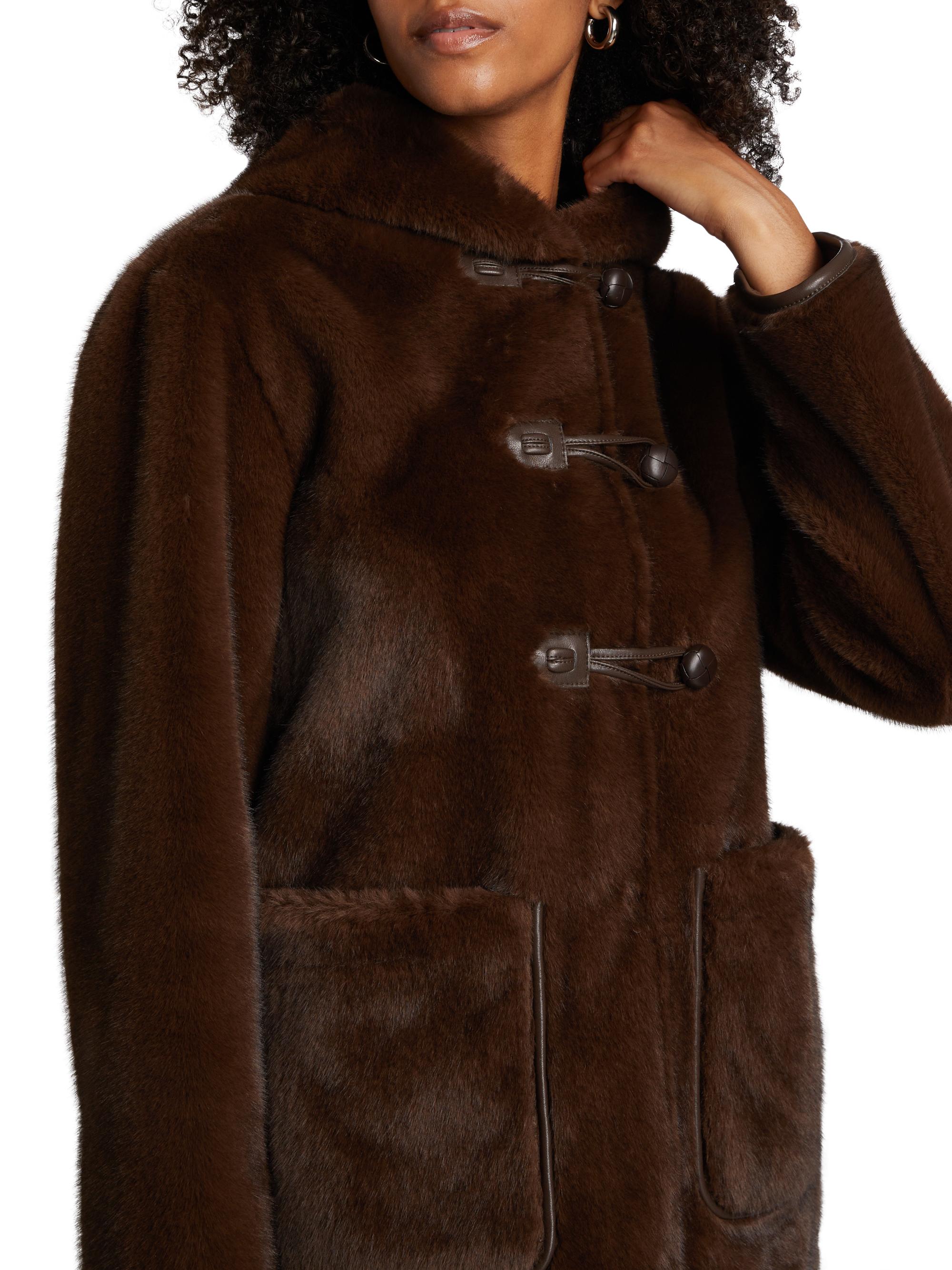 Mercer Collective Stephanie Faux Shearling Coat | Saks Fifth Avenue