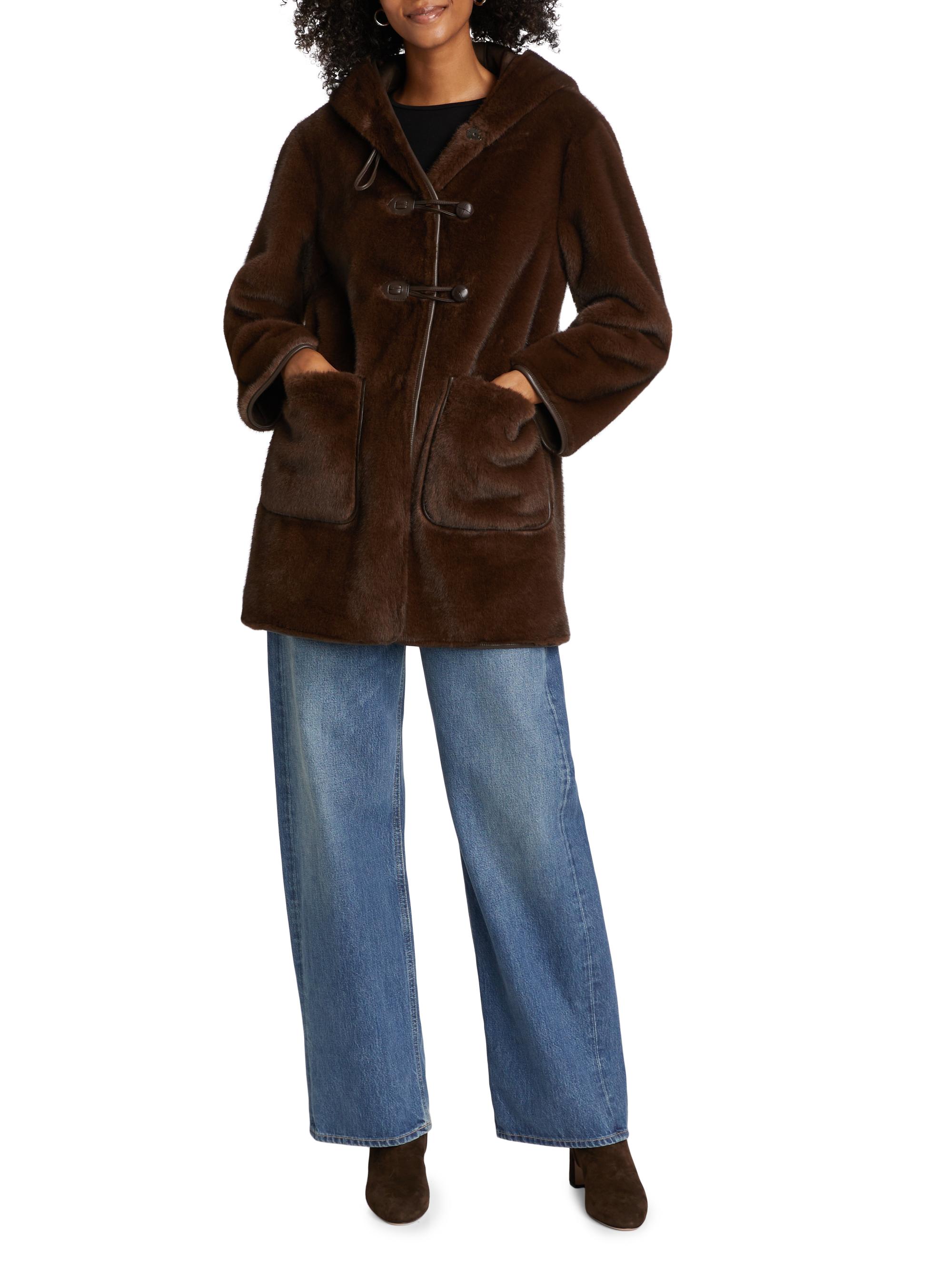 Mercer Collective Stephanie Faux Shearling Coat | Saks Fifth Avenue