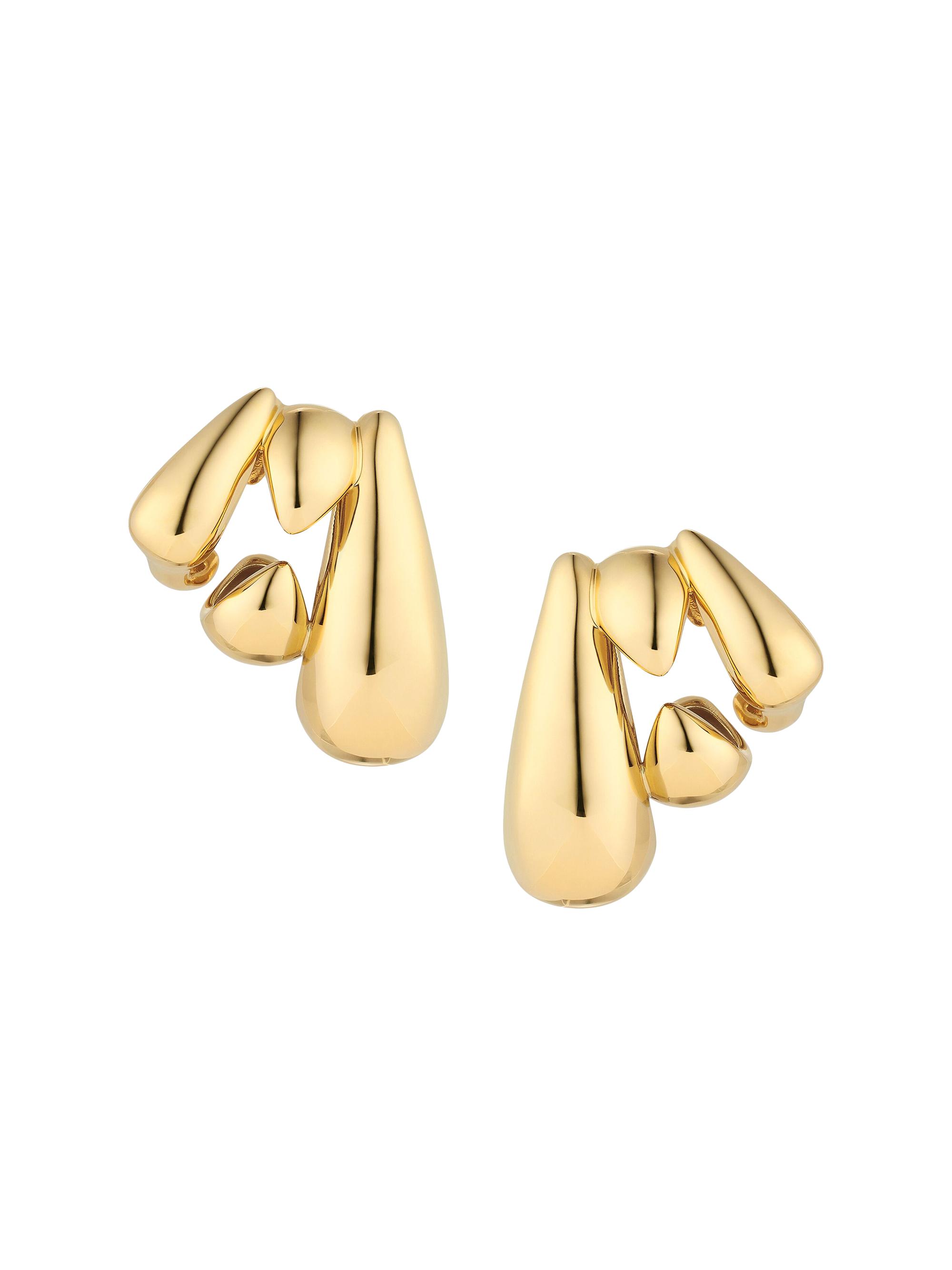 Givenchy Women's Feline Earcuffs in Metal - Golden Yellow