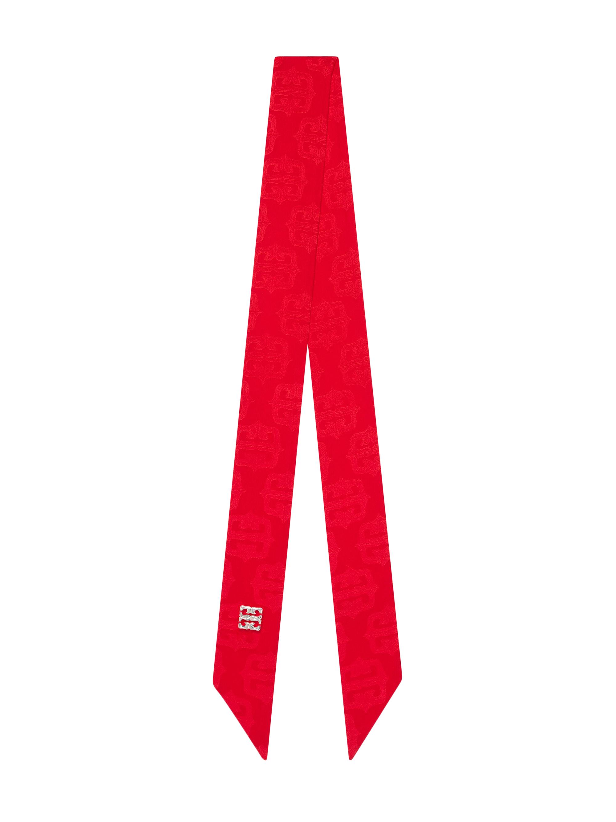 Givenchy Women's 4G Liquid Bandeau in Silk with 4G Detail - Pale Blue