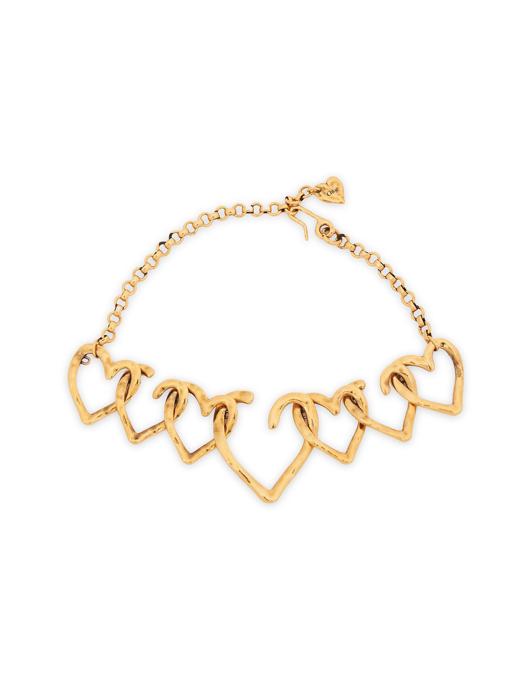 Chloé Women's Encoeur Vintage Gold Heart Bracelet - Vintage Gold