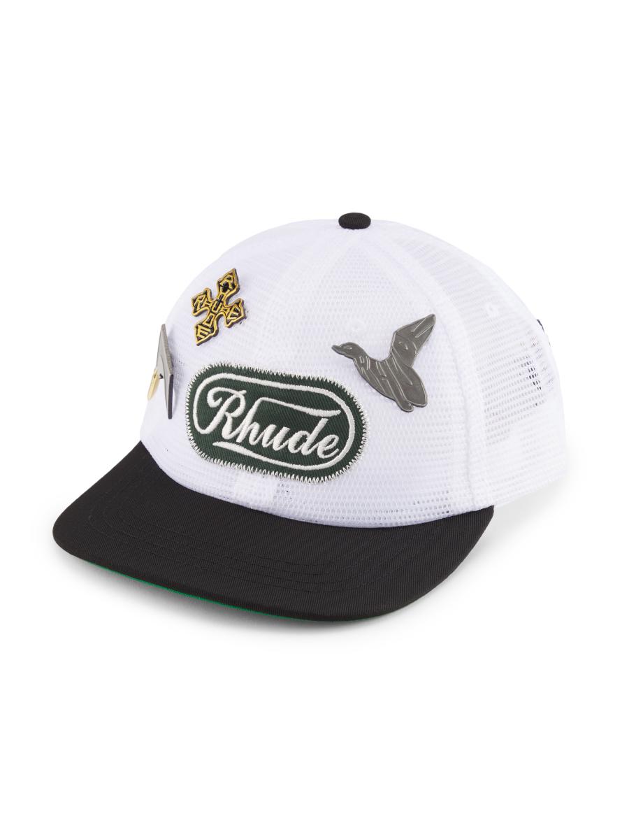 Rhude Logo Patch Trucker Hat | Saks Fifth Avenue