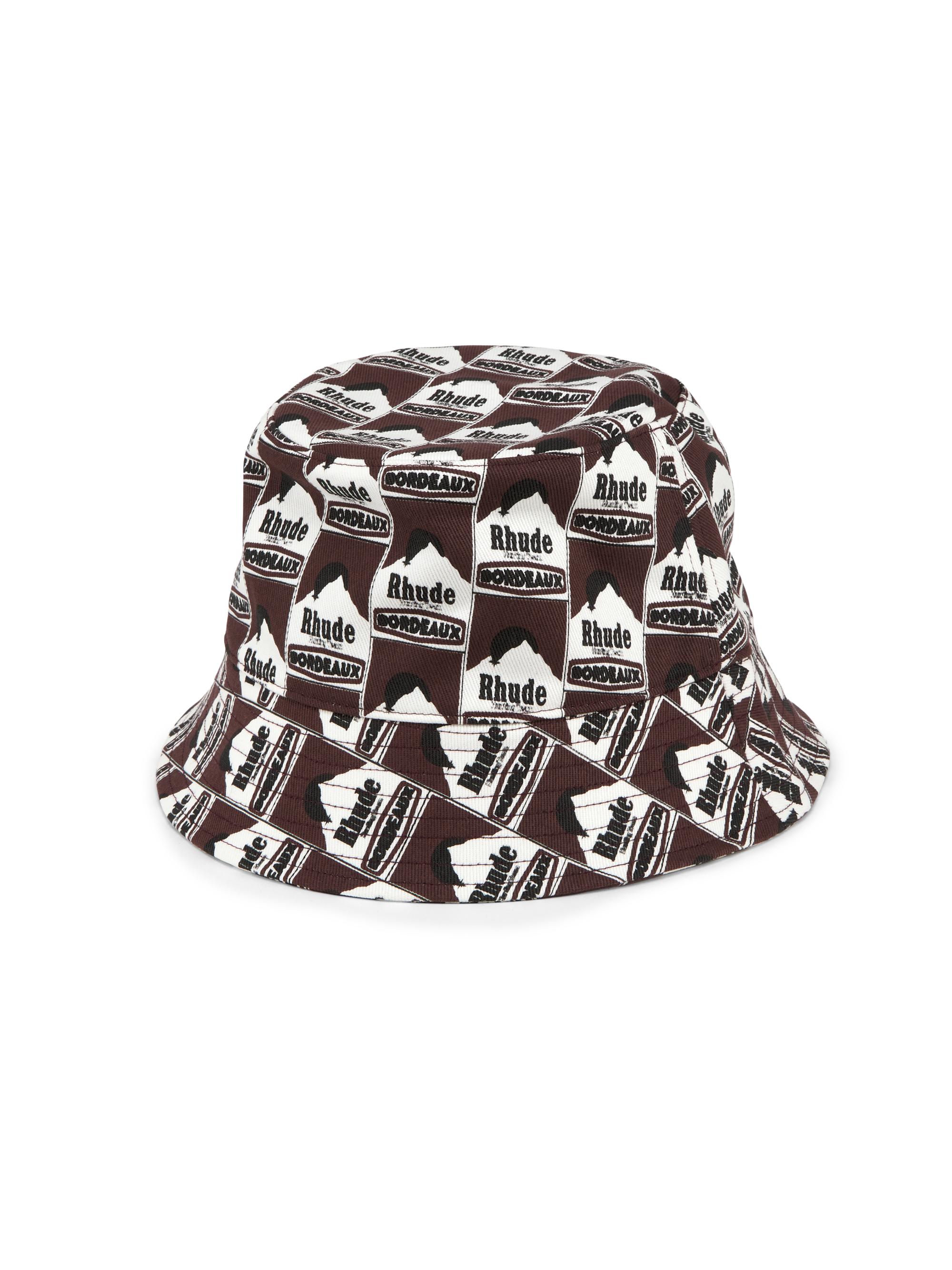 Rhude Men's Moonlight Logo Cotton Bucket Hat