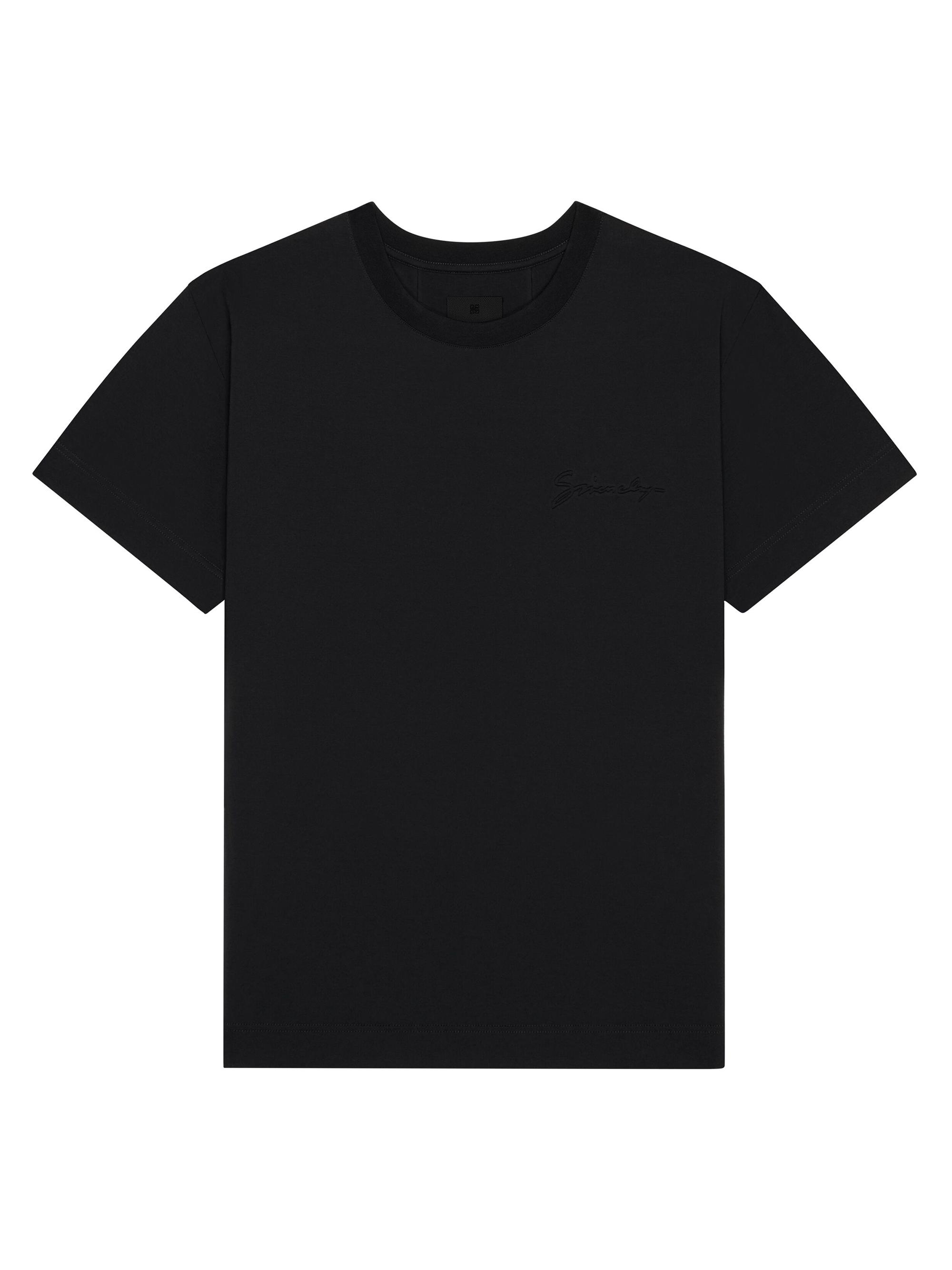 BALENCIAGA バレンシアガ　ネックロゴ　tee 2022ss Balenciaga Mirror Balenciaga T-shirt Medium Fit | Saks Fifth Avenue