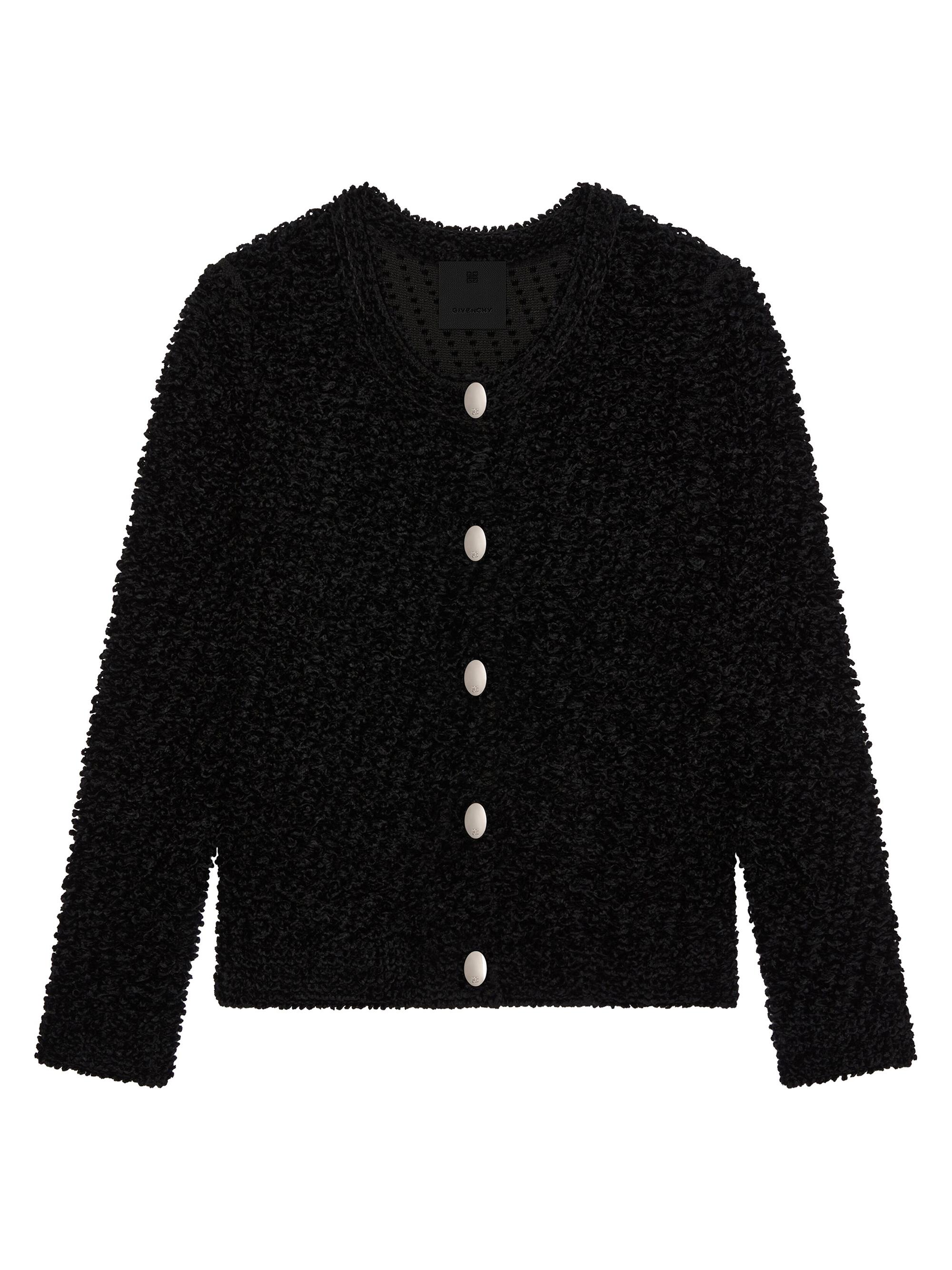 Givenchy Women's Cardigan in Chenille - Black