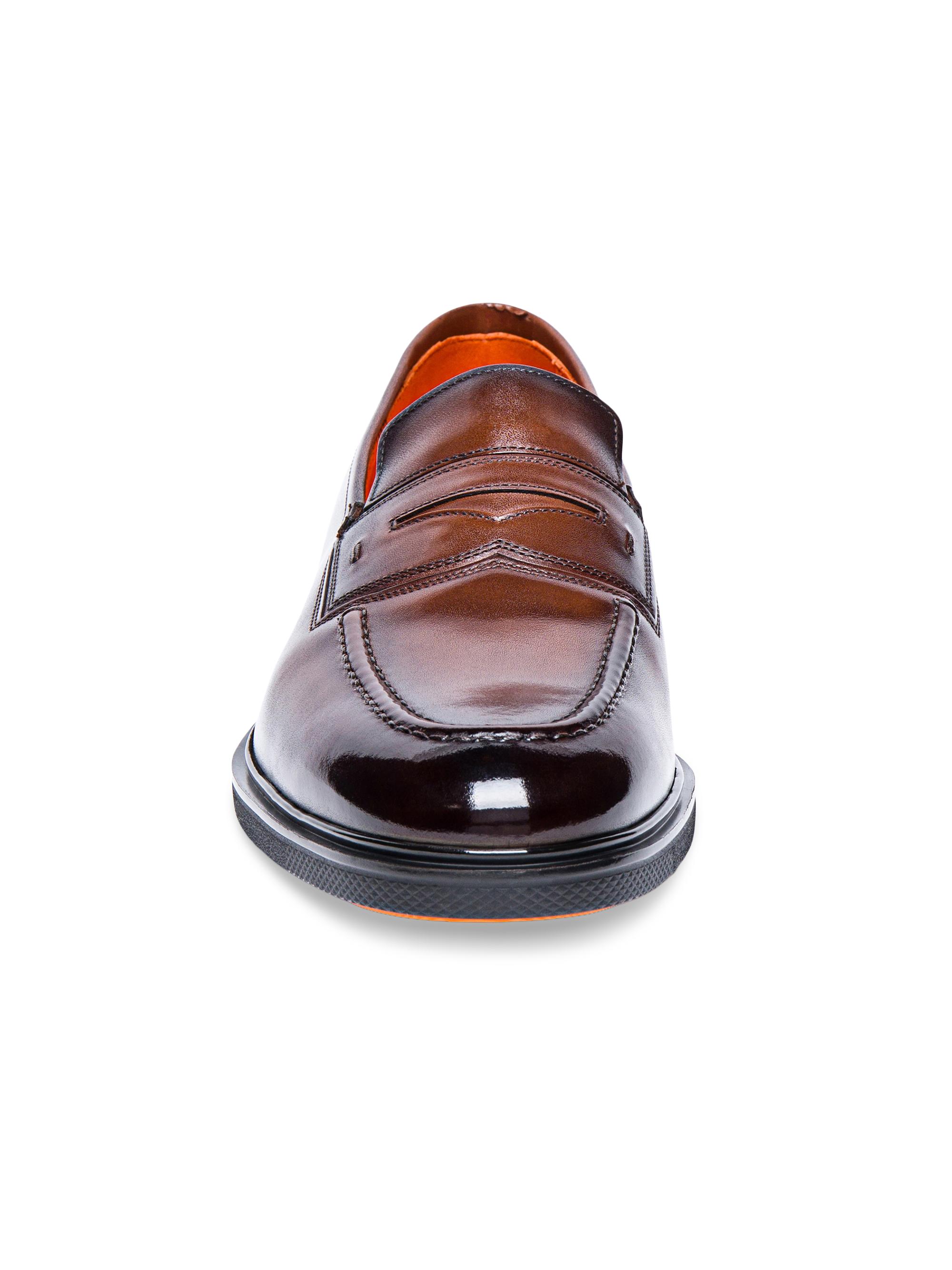 Santoni Leather Loafers | Saks Fifth Avenue