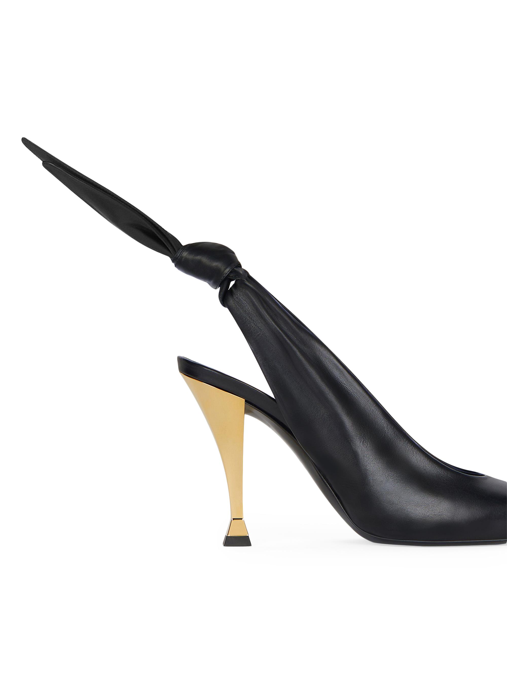 Givenchy Beauw Slingbacks in Nappa Leather | Saks Fifth Avenue