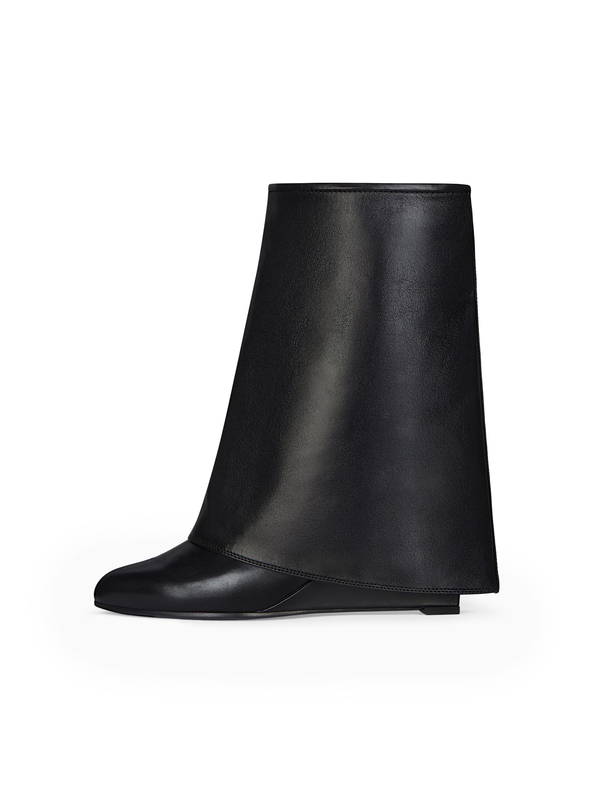 Givenchy Shark Lock Buckles Ankle Boots in Leather | Saks Fifth Avenue
