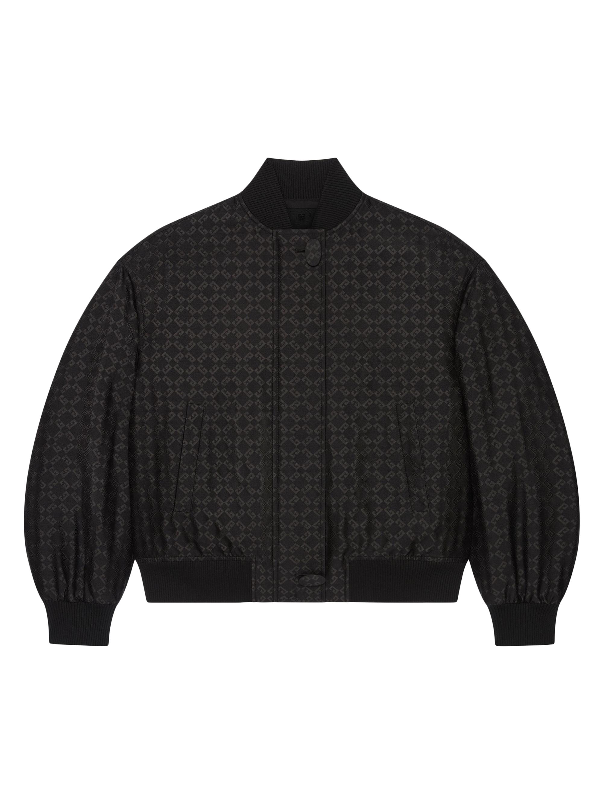 Givenchy Women's Oversized -in-1 Monogram Bomber - Black