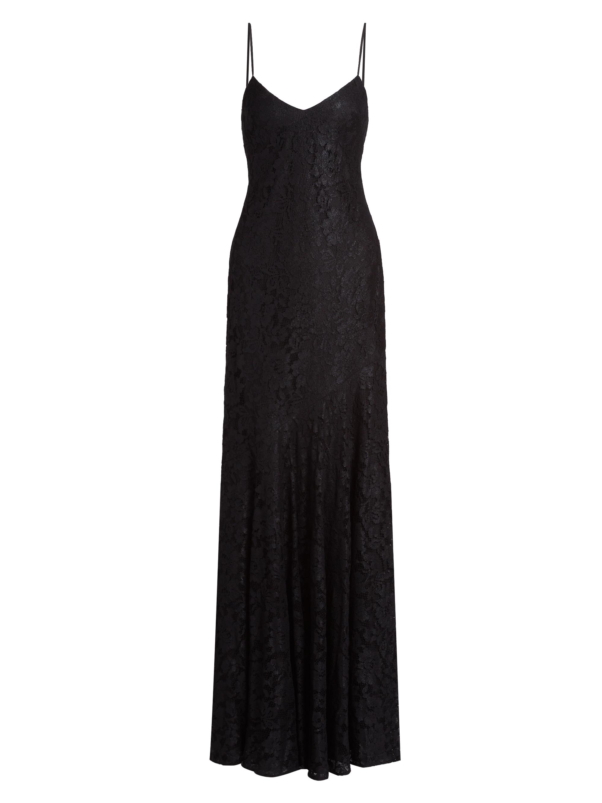 knee length dresses for ladies Monina Midi Dress in Black by ML Monique Lhuillier main image 0