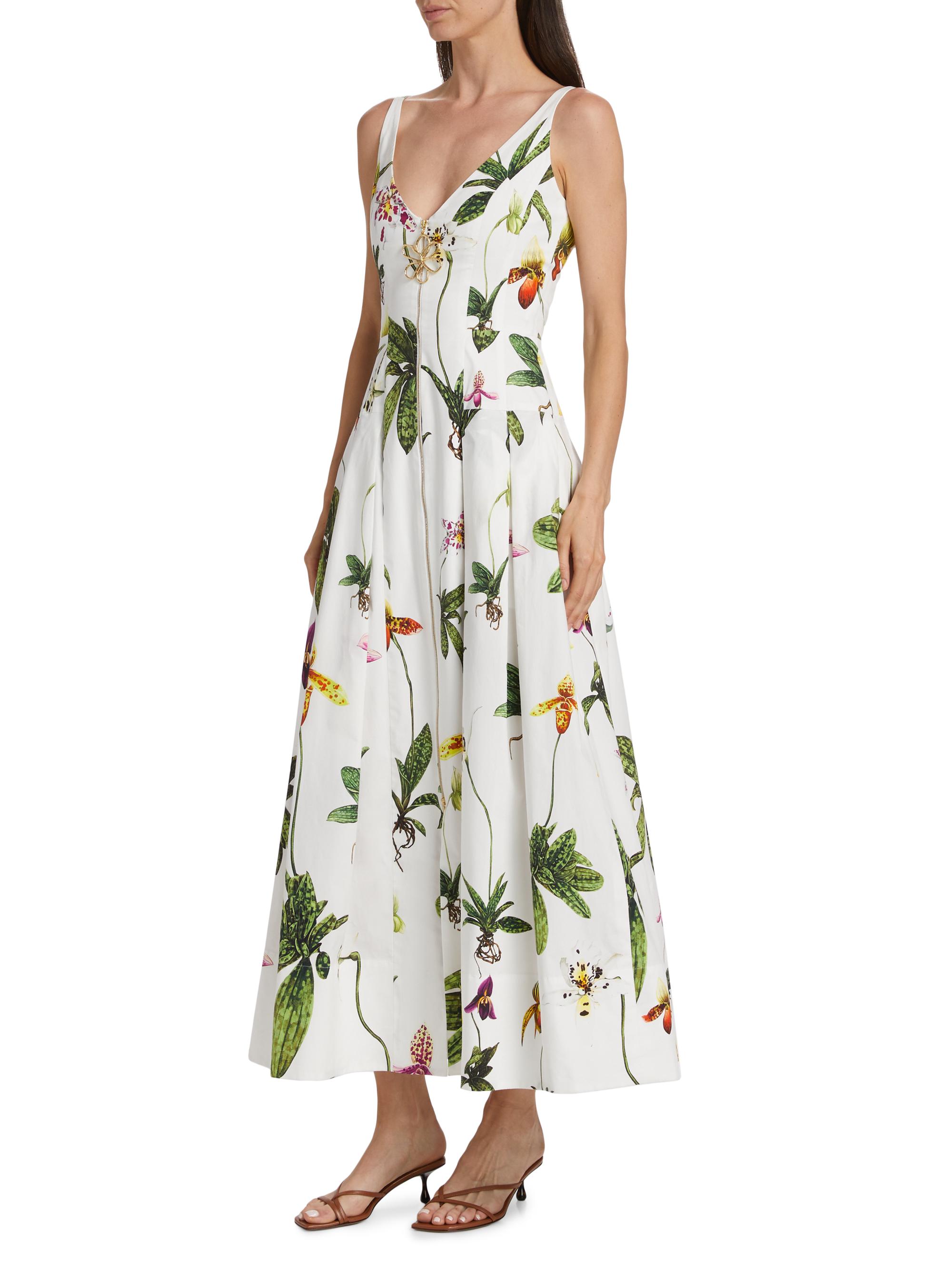 スカート theredthread S oval pleats dress theredthread S oval pleats dress