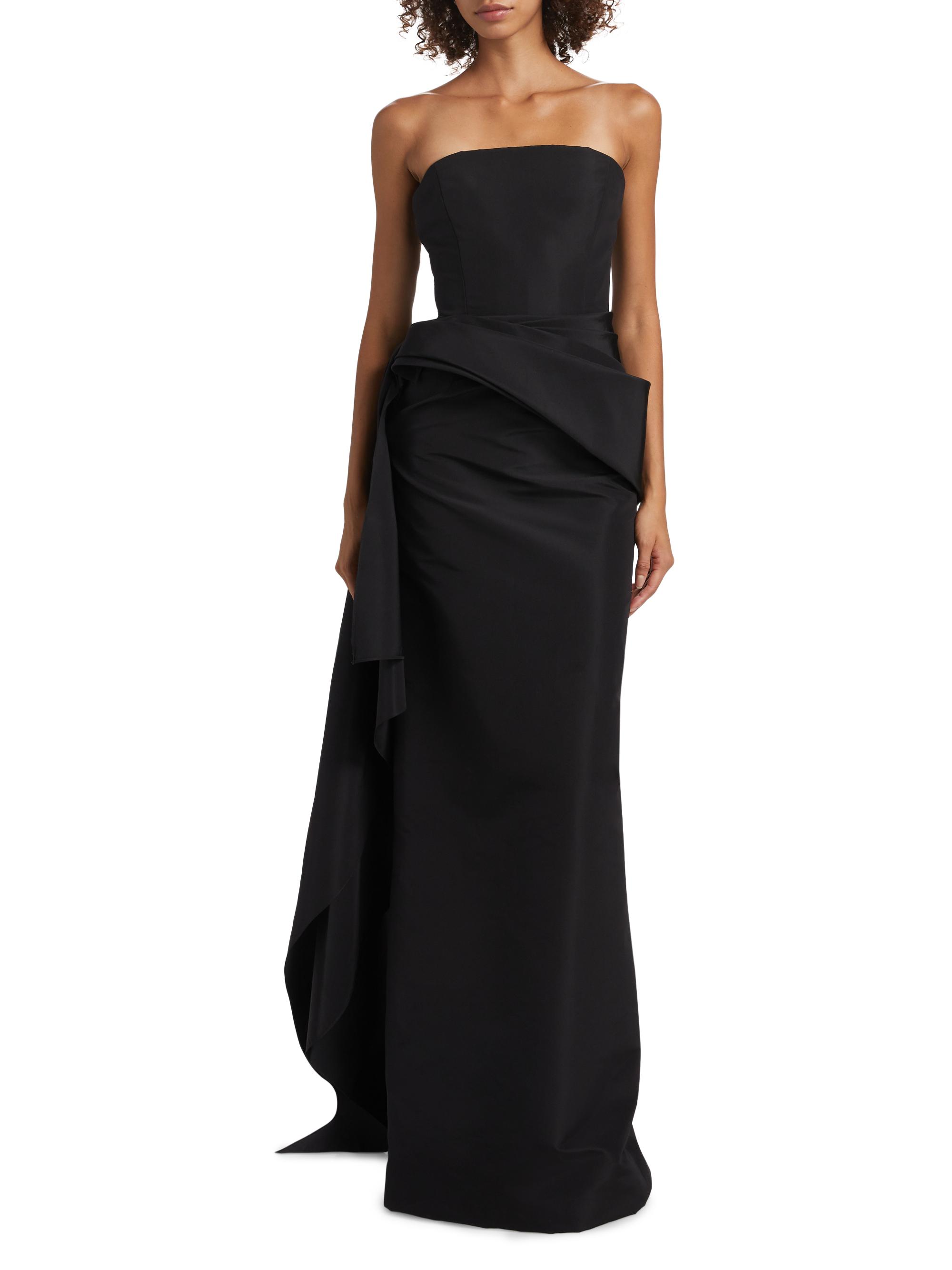 oscar de la renta asymmetric dress Oscar de La Renta Tuextured-Knit Asymmetric Dress, Women's, Medium