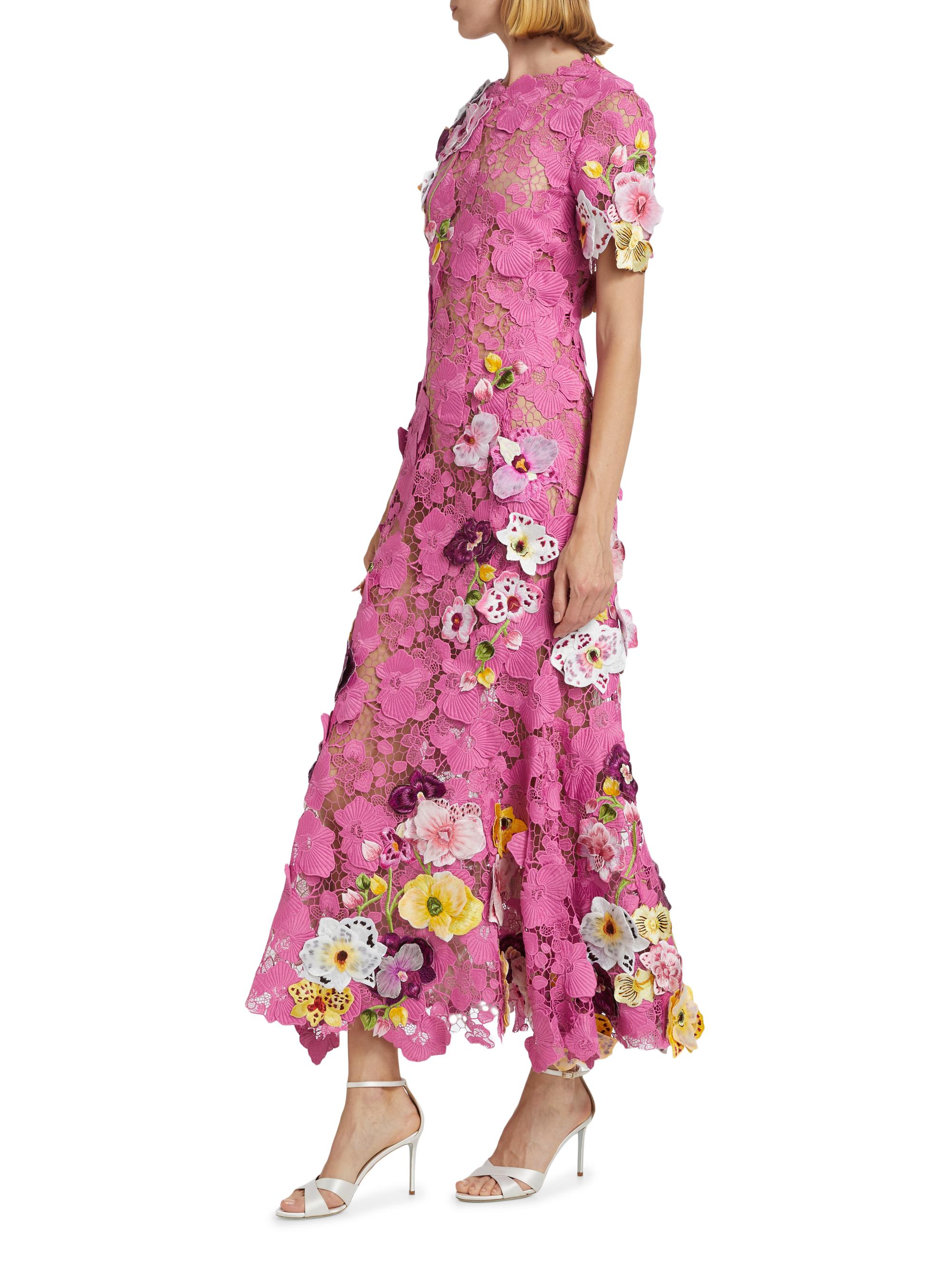 【美品/size1】Acka all sheer flower dress Floral dress | Mimtto