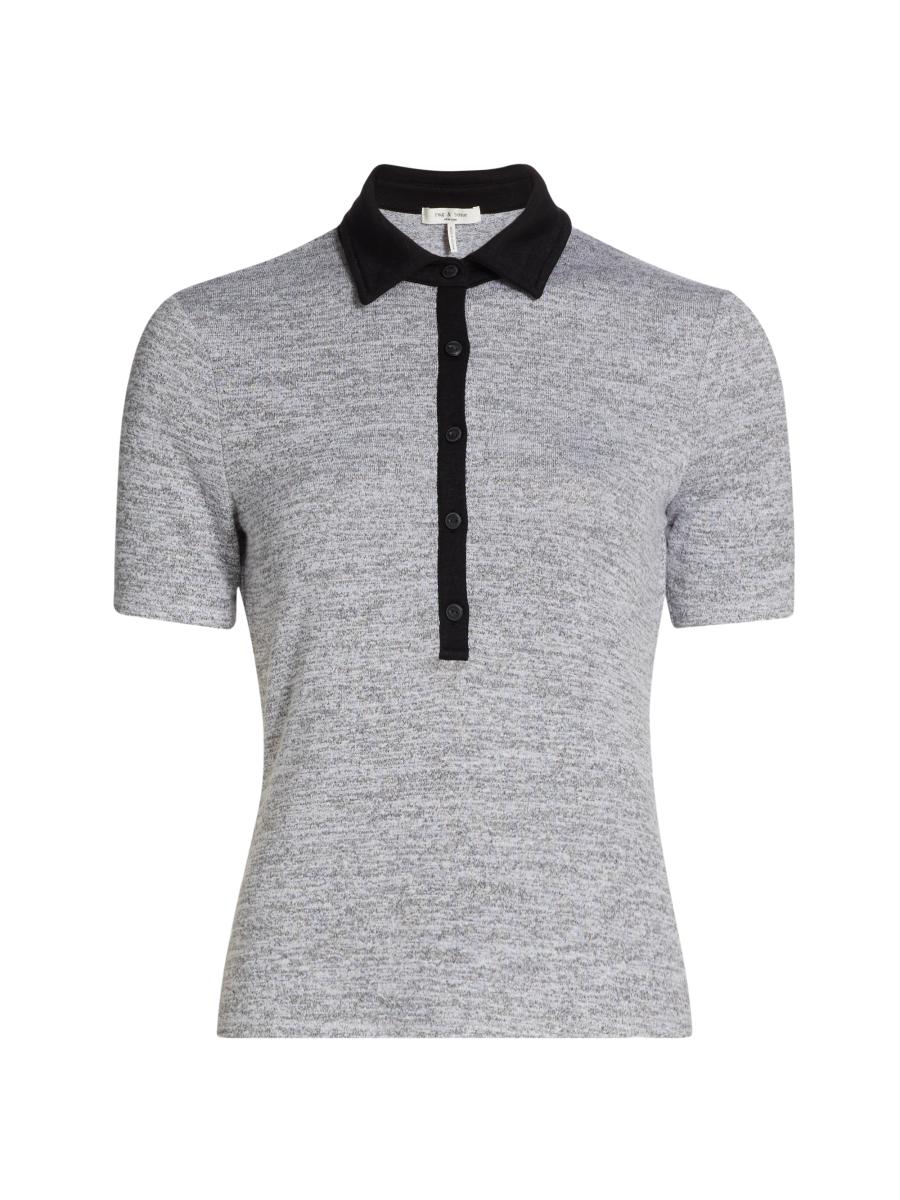 BoTT ボット Button Down Knit Polo M ニットポロ BoTT / BUTTON DOWN KNIT POLO / NAVY | Sophomore