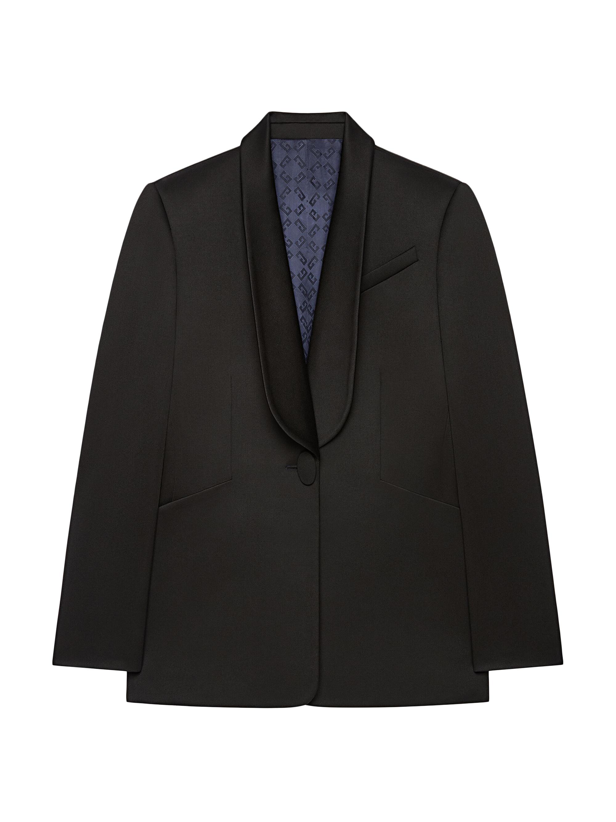 Givenchy Women's Slim Fit Jacket in Wool - Black