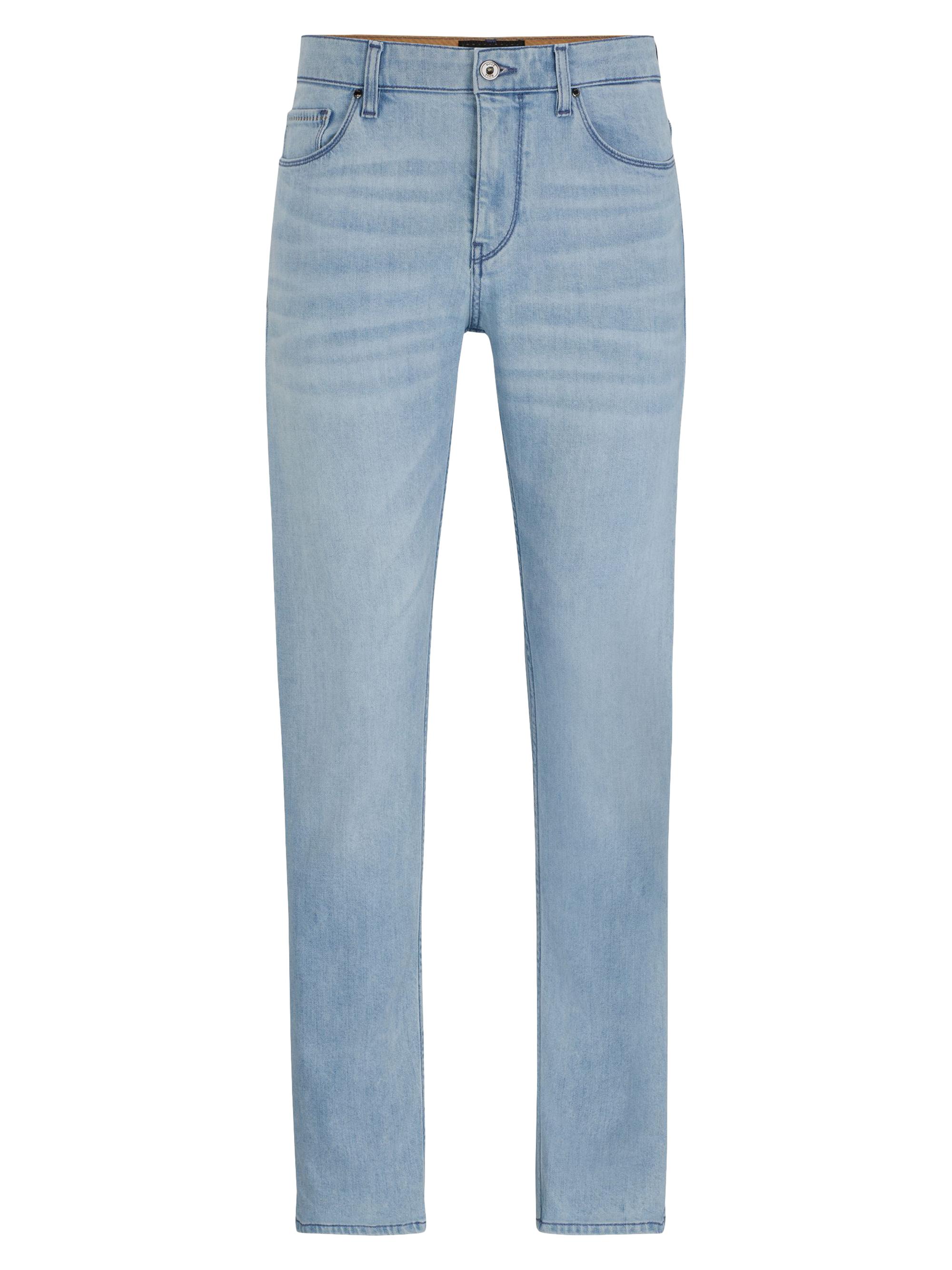 BOSS Men's Slim-Fit Jeans in Italian Denim - Blue