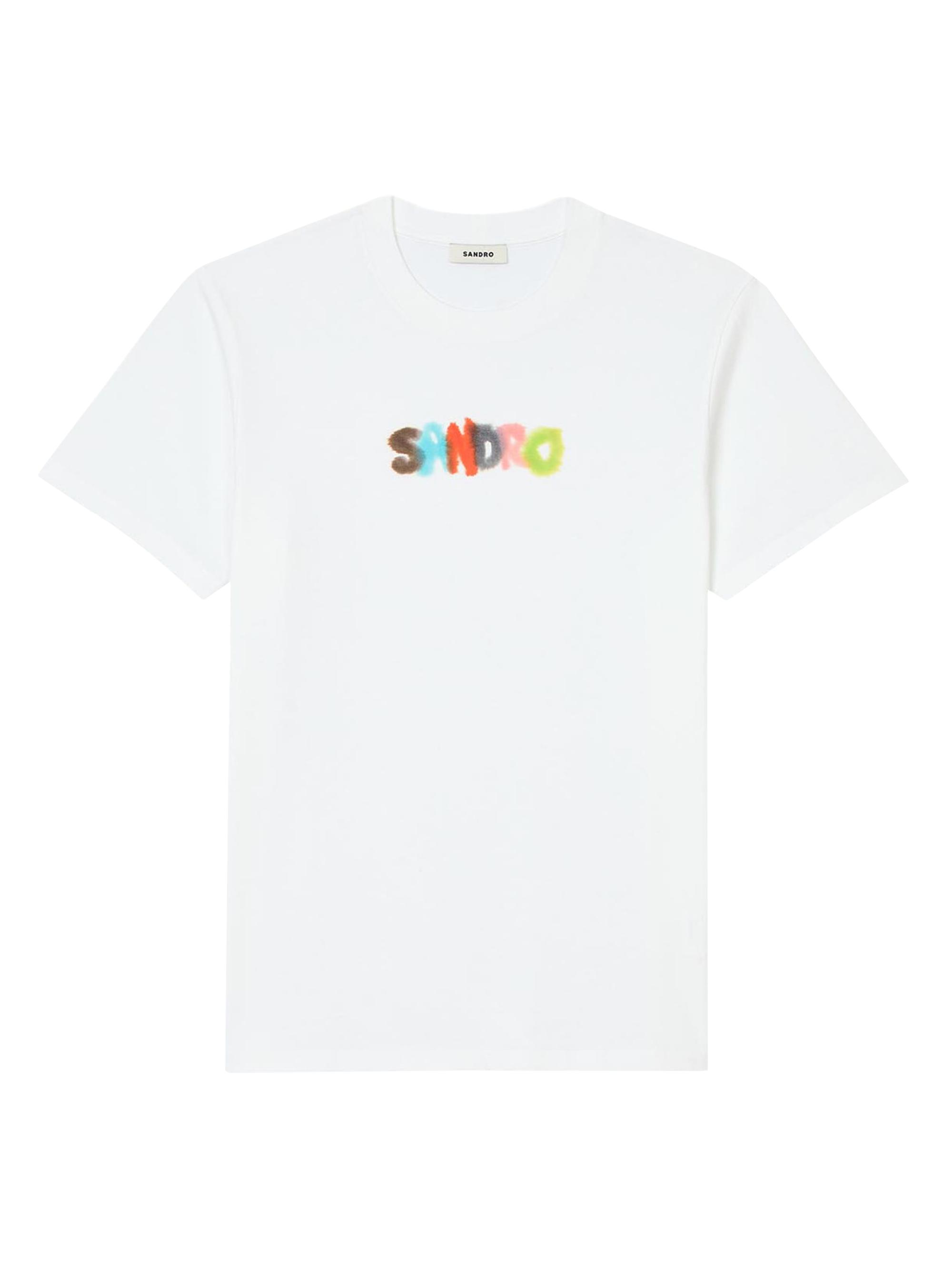 Sandro Men's Wild Animals T-Shirt - White