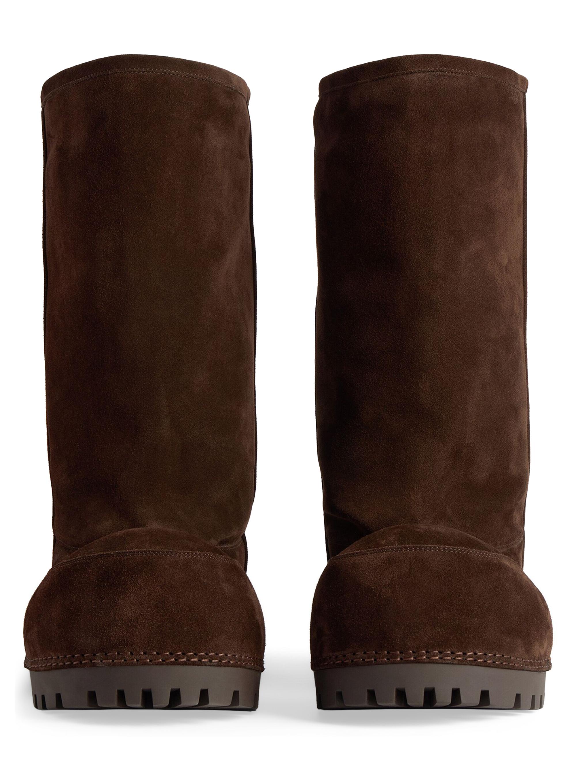 超希少 BALENCIAGA ALASKA Faux fur boots 39 Balenciaga Alaska faux fur snow boots Balenciaga