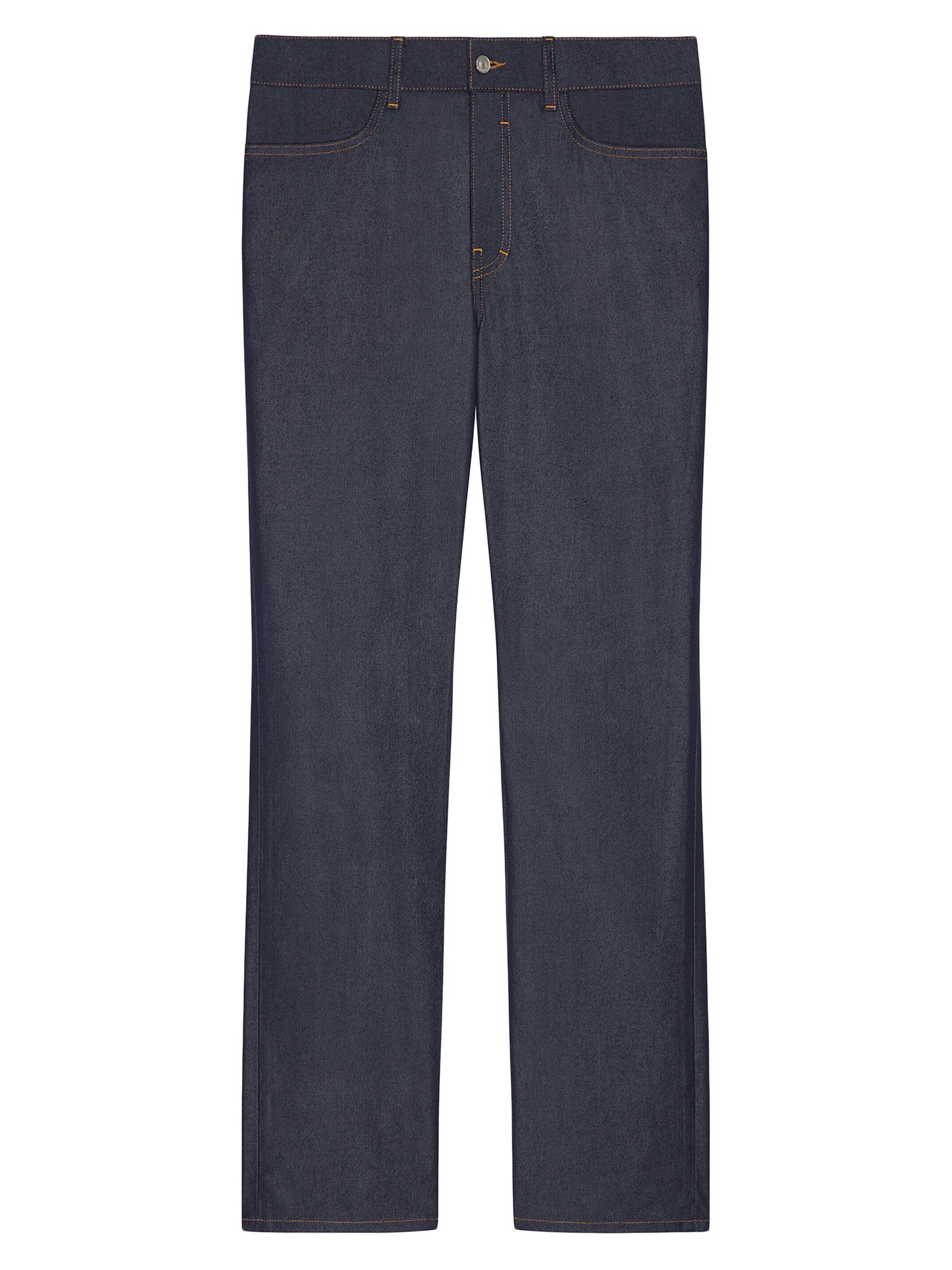 Givenchy Men's Slim Fit Jeans in Denim Silk - Indigo Blue