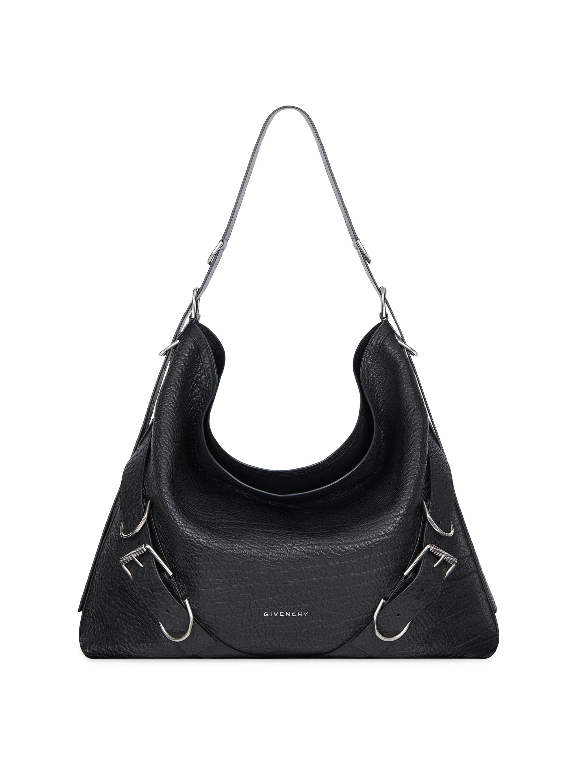 Givenchy Men's  Voyou Bag in Grained Leather - Black