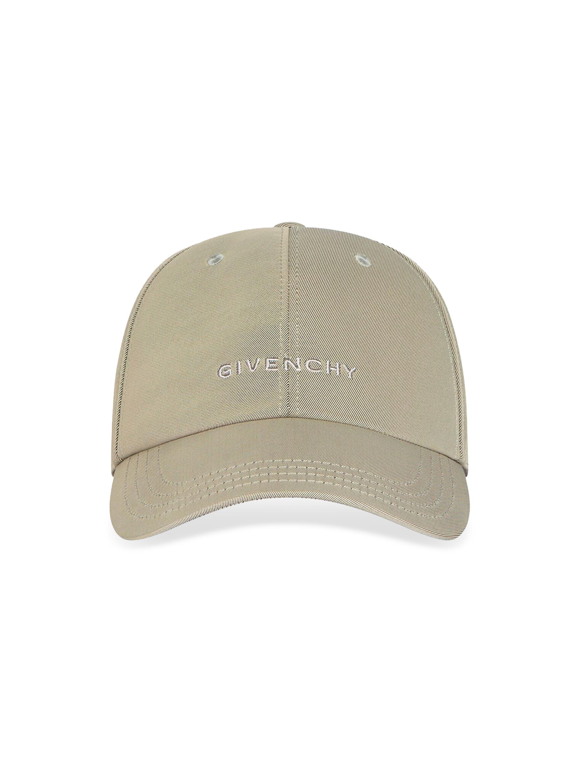 Givenchy Men's Embroidered Cap in Nylon - Natural Beige