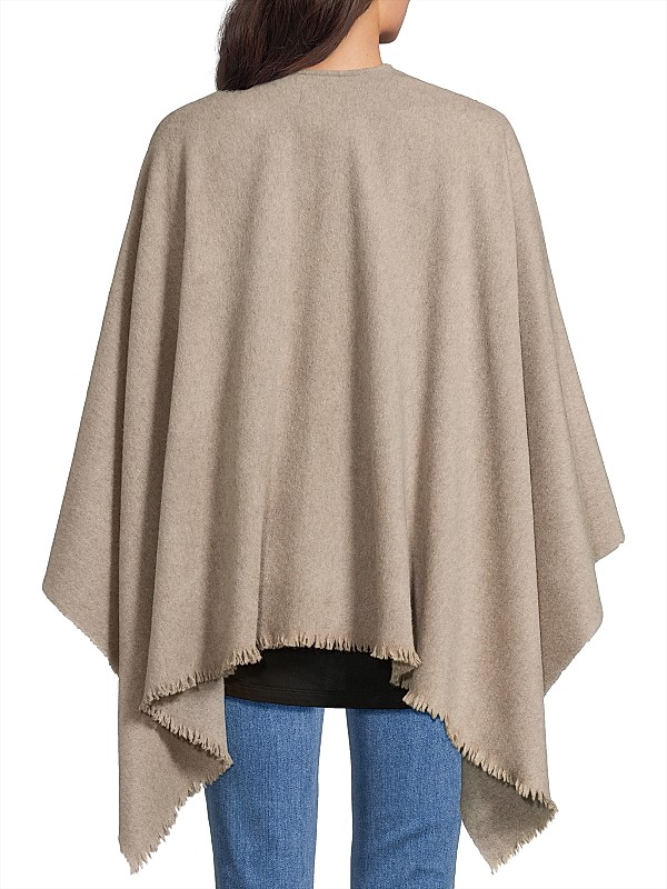 Shop rag & bone Ivy Cashmere Reversible Poncho | Saks Fifth Shop rag & bone Ivy Cashmere Reversible Poncho | Saks Fifth