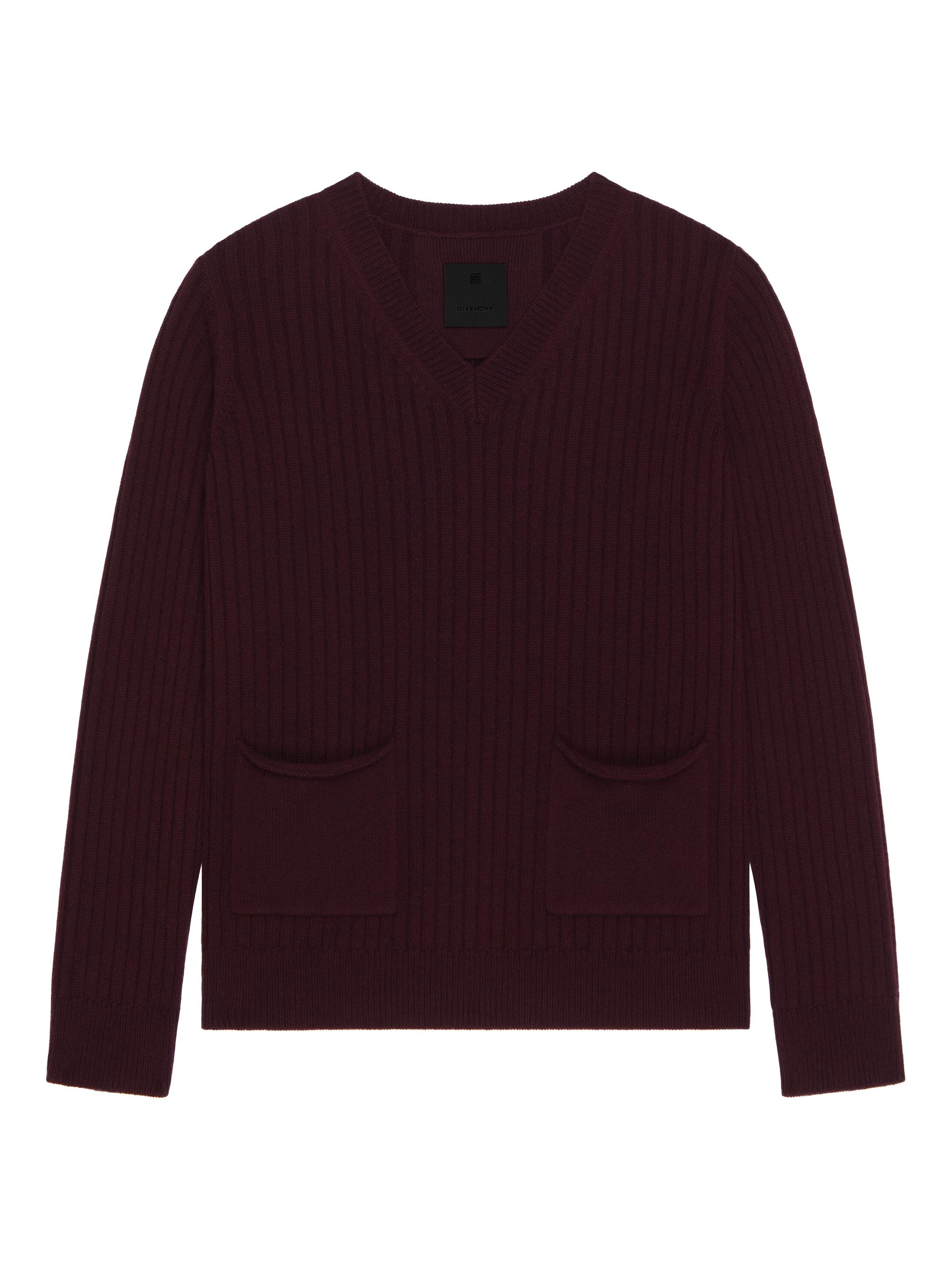 Givenchy Men's Sweater in Cashmere - Plum