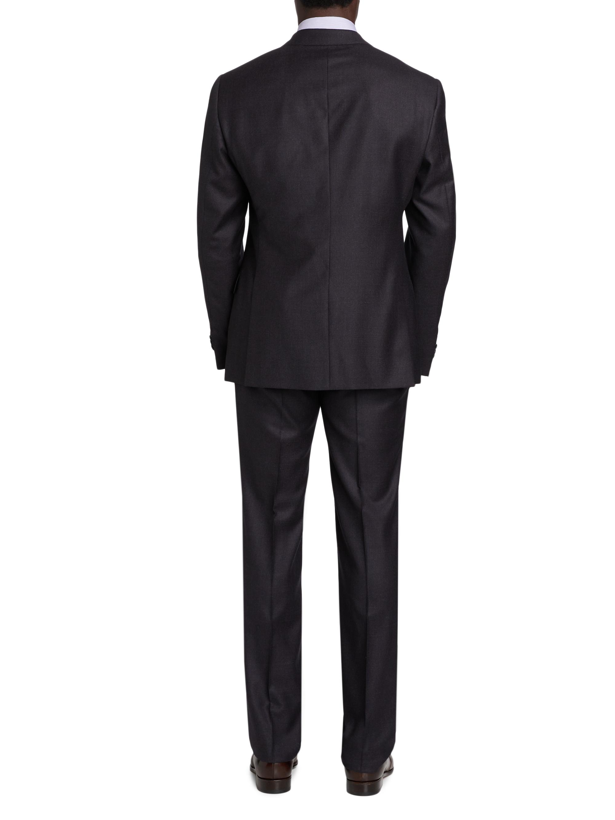 Giorgio Armani Single-Breasted Wool-Blend Suit | Saks Fifth Avenue