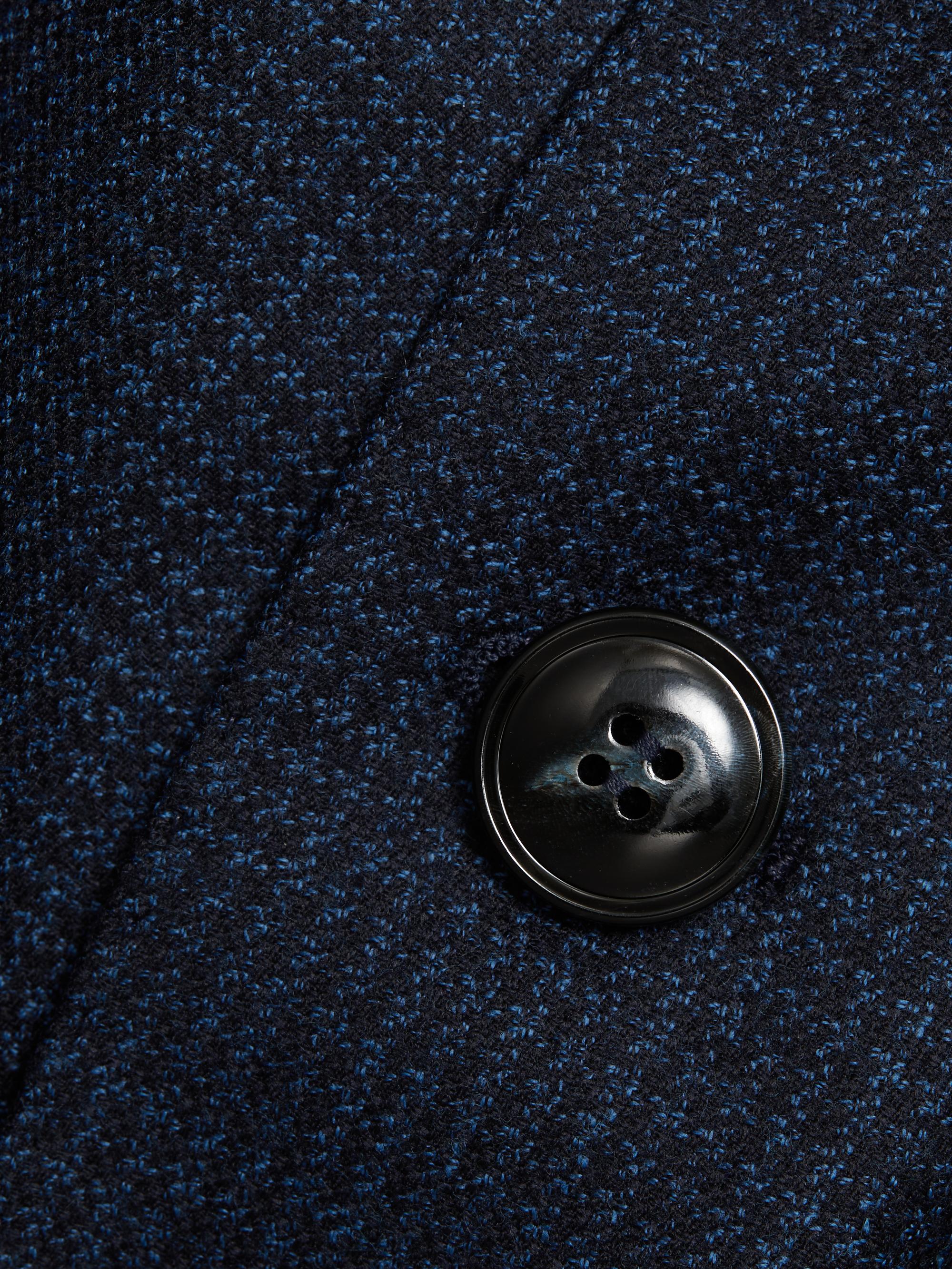 Giorgio Armani Micro Houndstooth Wool Slim-Fit Blazer | Saks Fifth