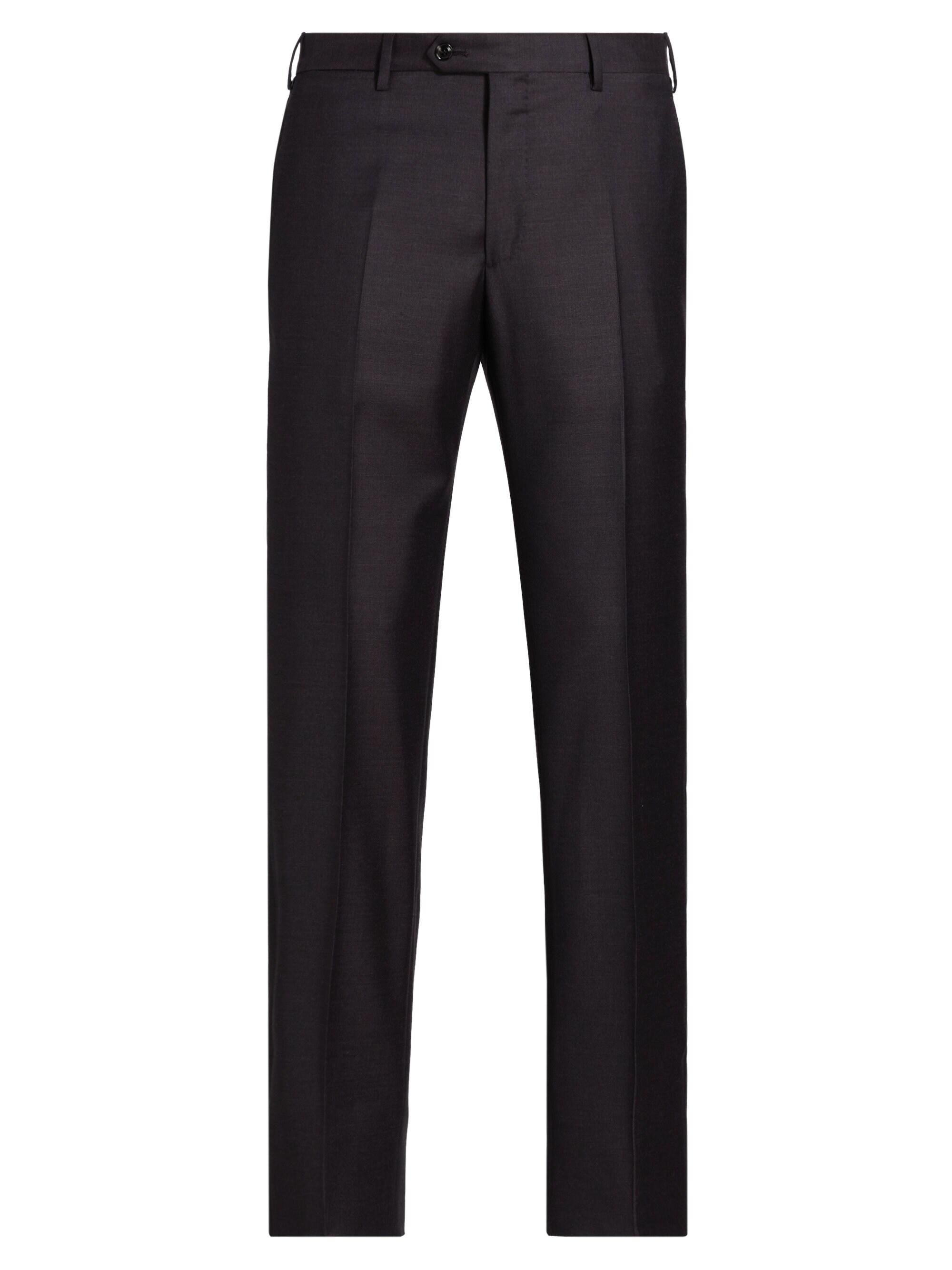 Giorgio Armani Wool 5-Pocket Pants | Saks Fifth Avenue