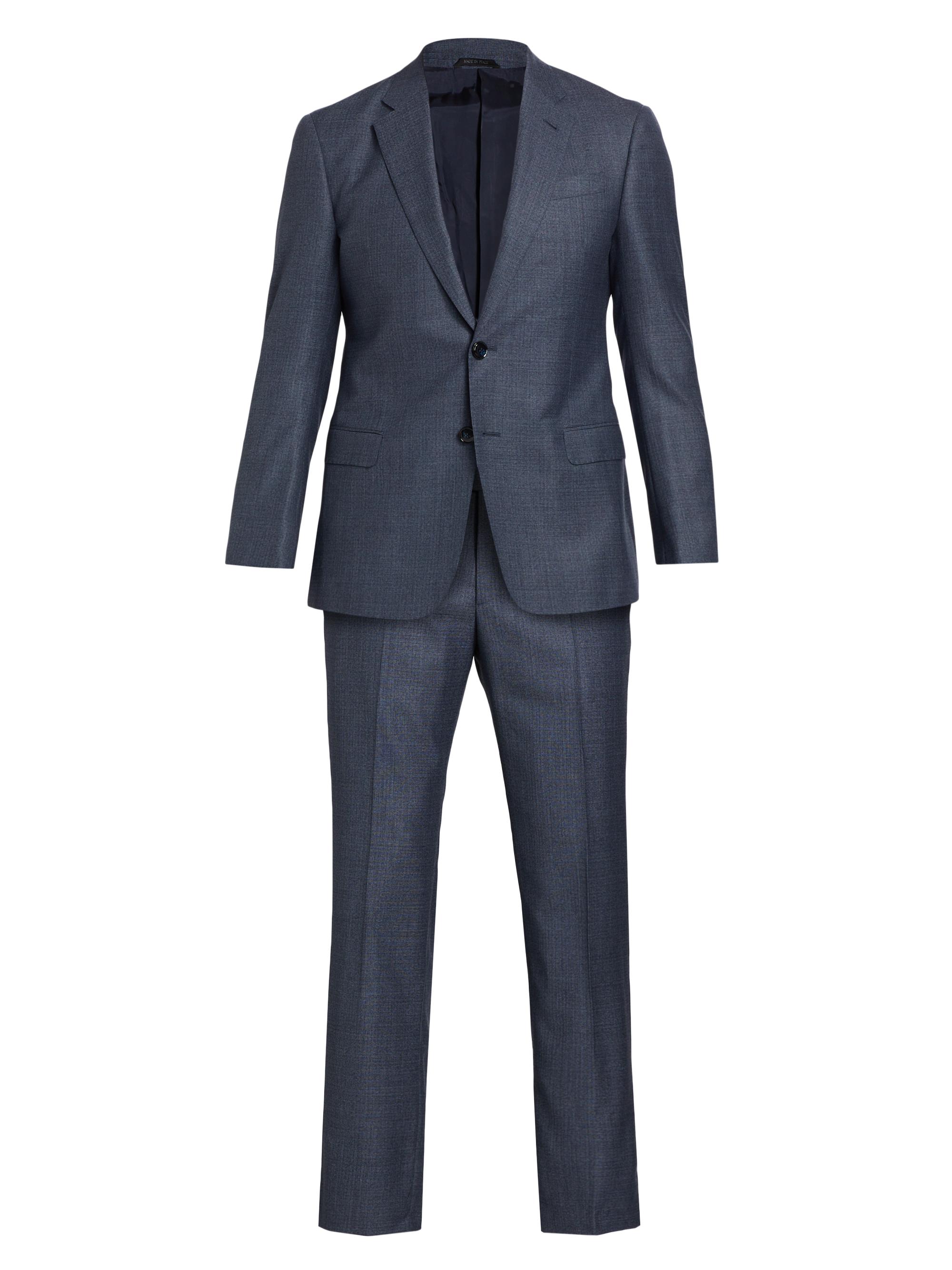 Giorgio Armani Wool & Silk Two-Piece Suit | Saks Fifth Avenue