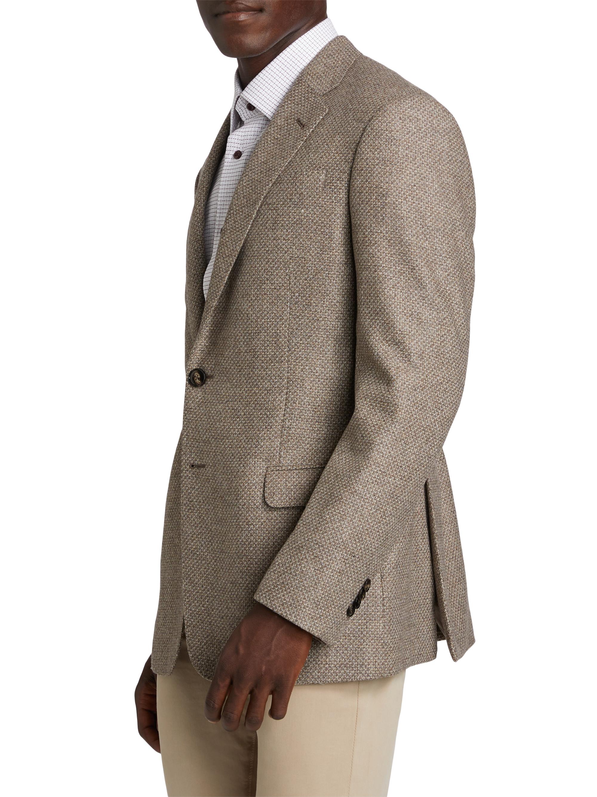 Giorgio Armani Textured Wool & Cashmere Jacket | Saks Fifth Avenue