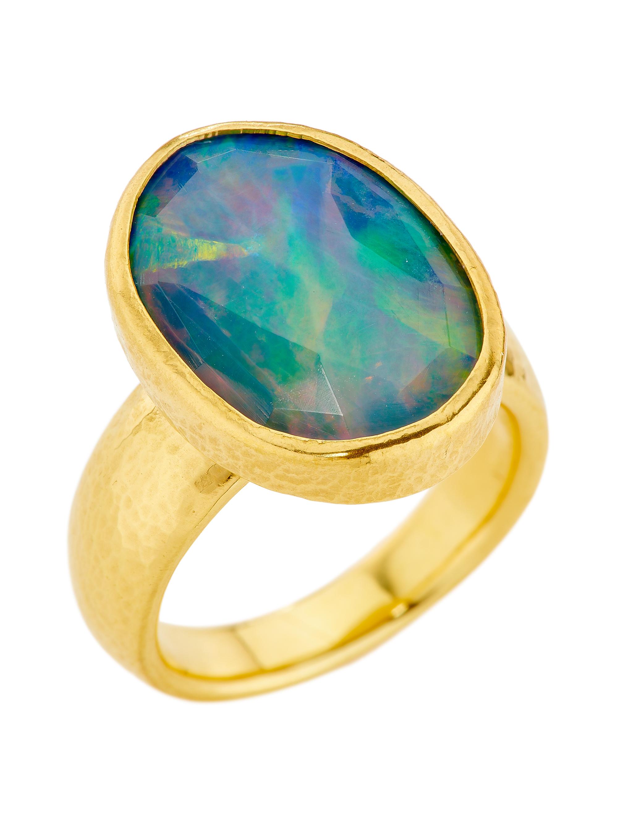 Gurhan Women's Elements 24K Yellow Gold & Opal Ring - Yellow Gold